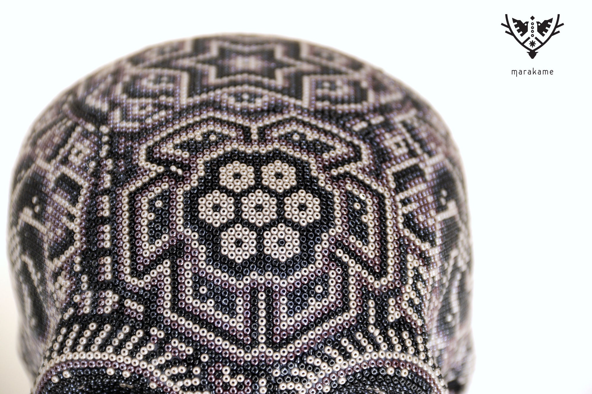 Cráneo huichol escala real - Calavera Nakawe