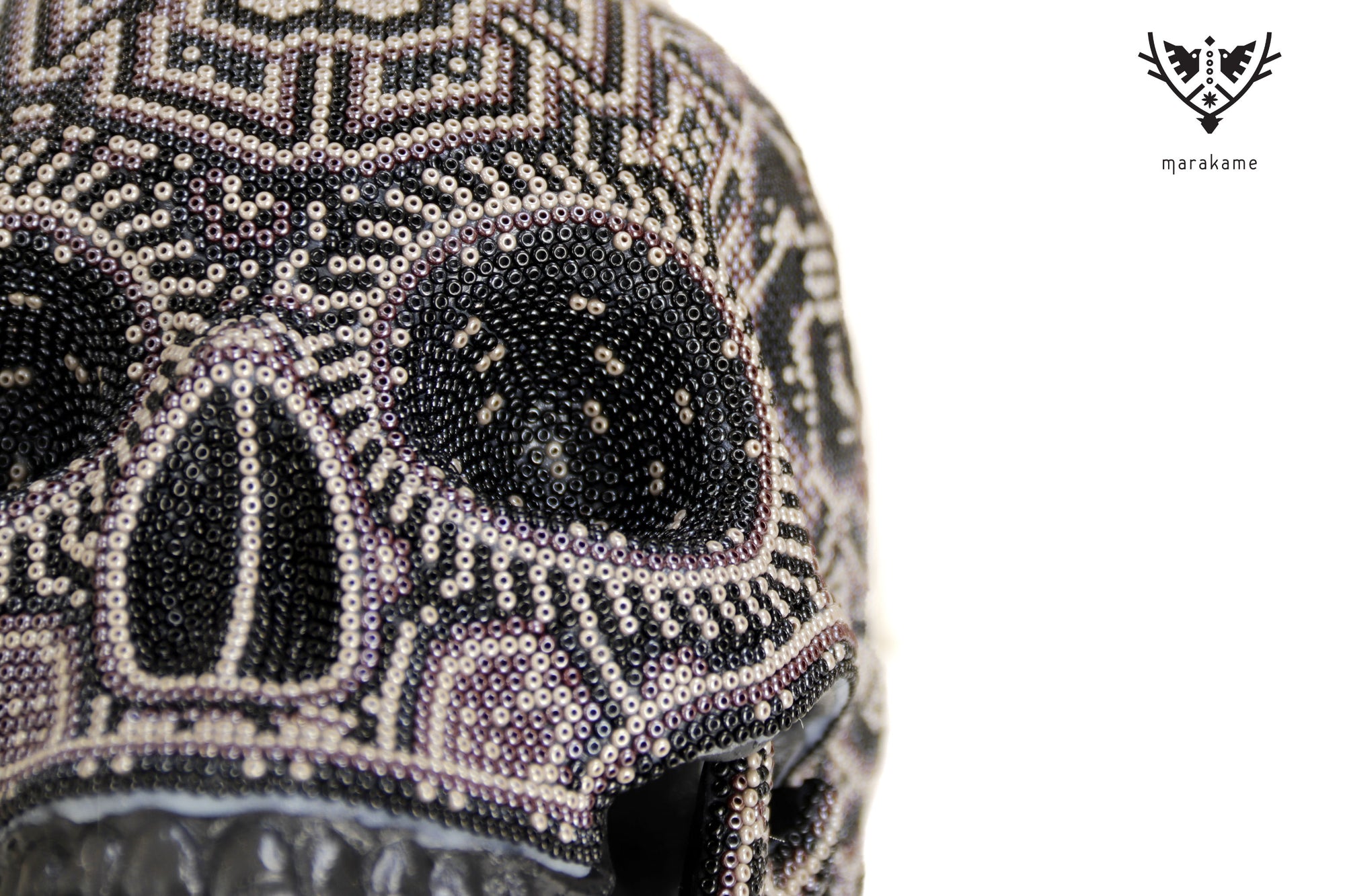 Cráneo huichol escala real - Calavera Nakawe