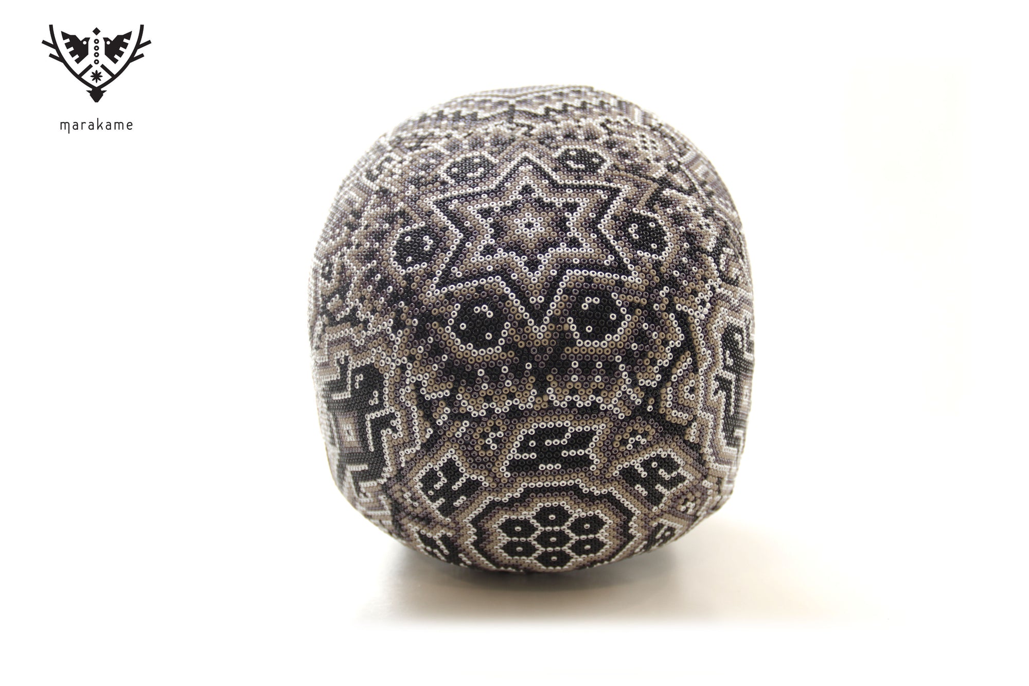 Cráneo huichol escala real - Calavera Haramara