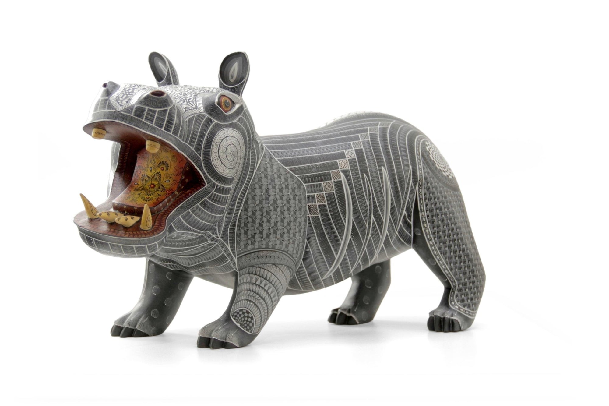 Alebrije - Hipopótamo - Arte Marakame
