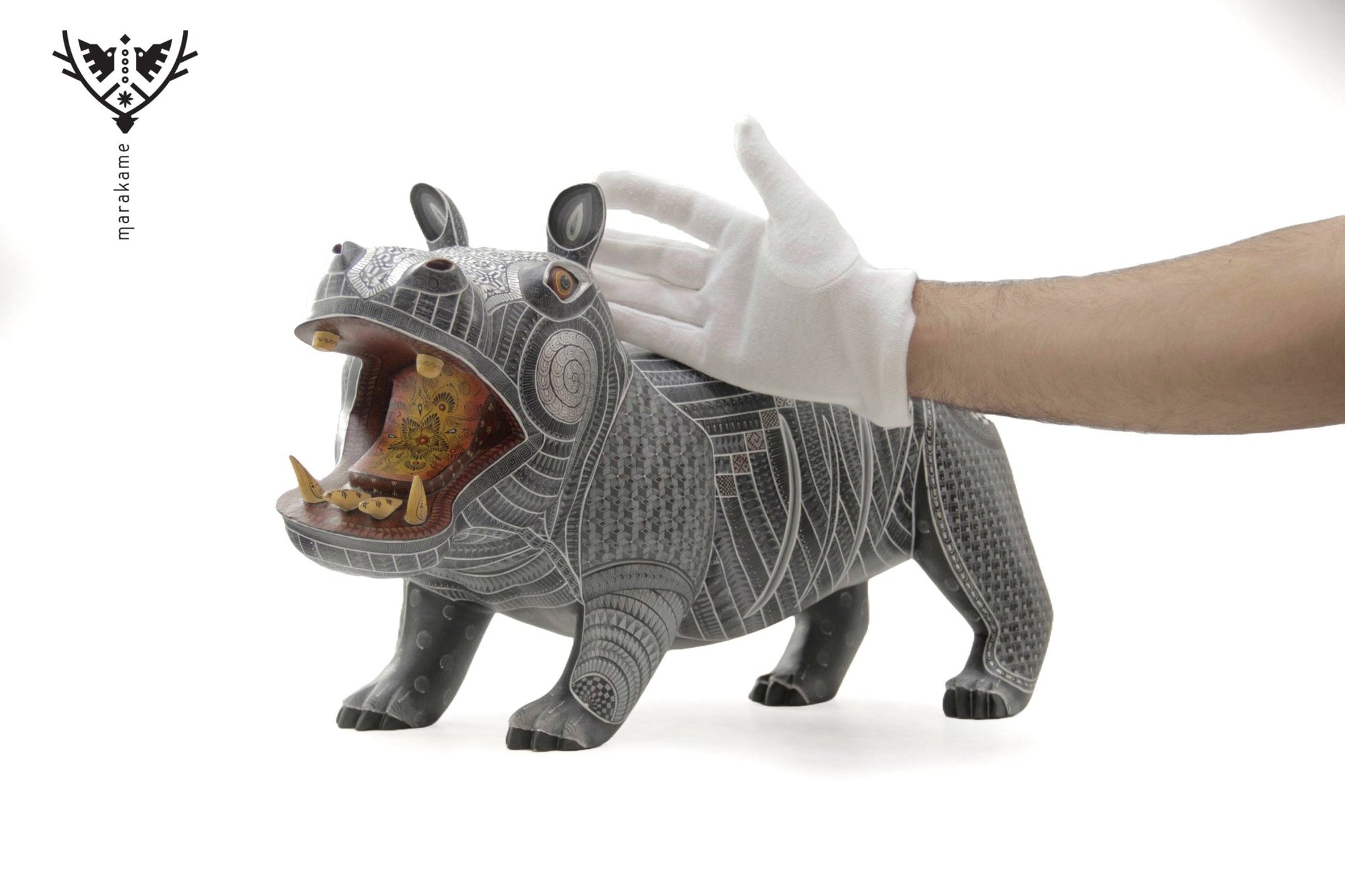 Alebrije - Hipopótamo - Arte Marakame