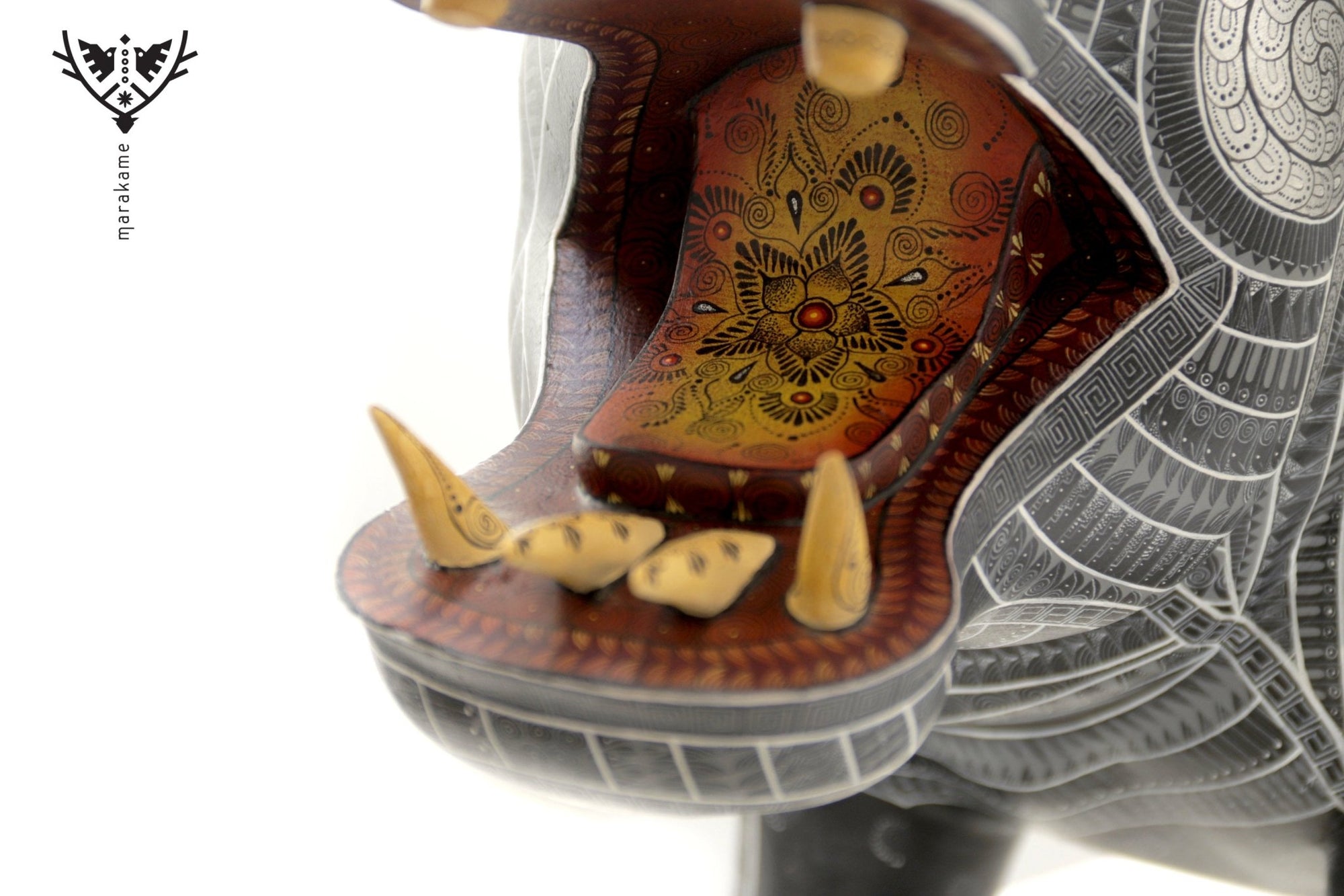 Alebrije - Hipopótamo - Arte Marakame