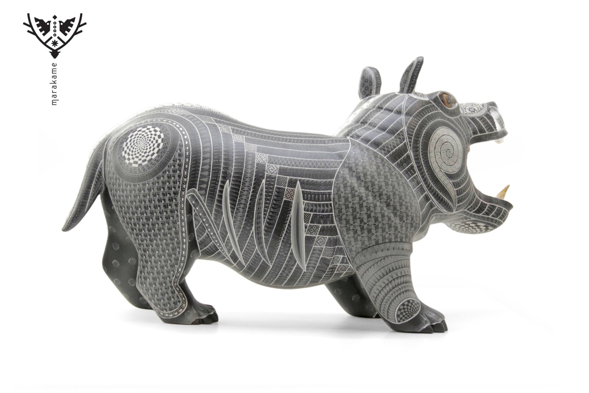 Alebrije - Hipopótamo - Arte Marakame
