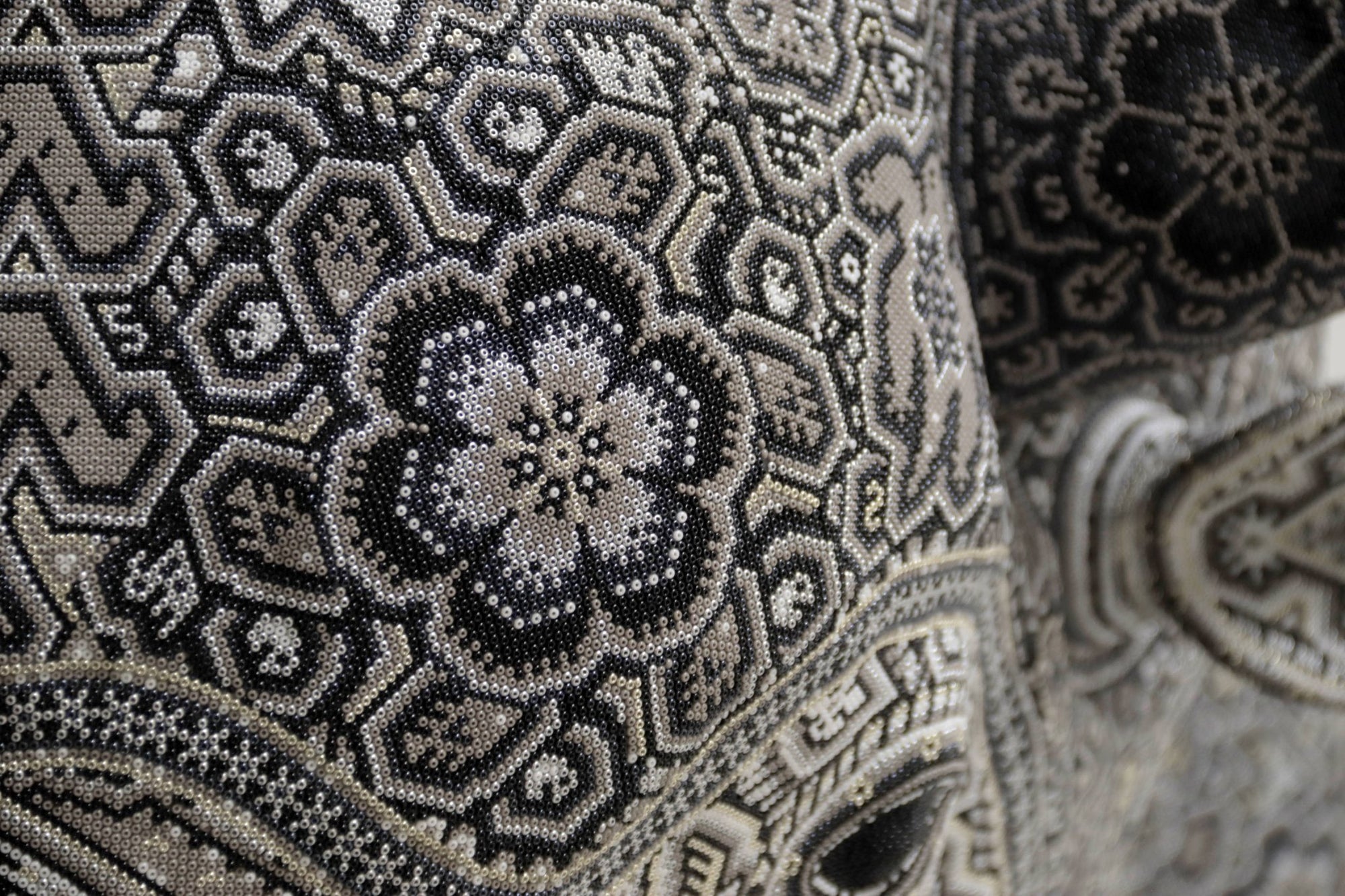 Escultura Arte Huichol - Yumutame - El espíritu del Bisonte - Arte Marakame
