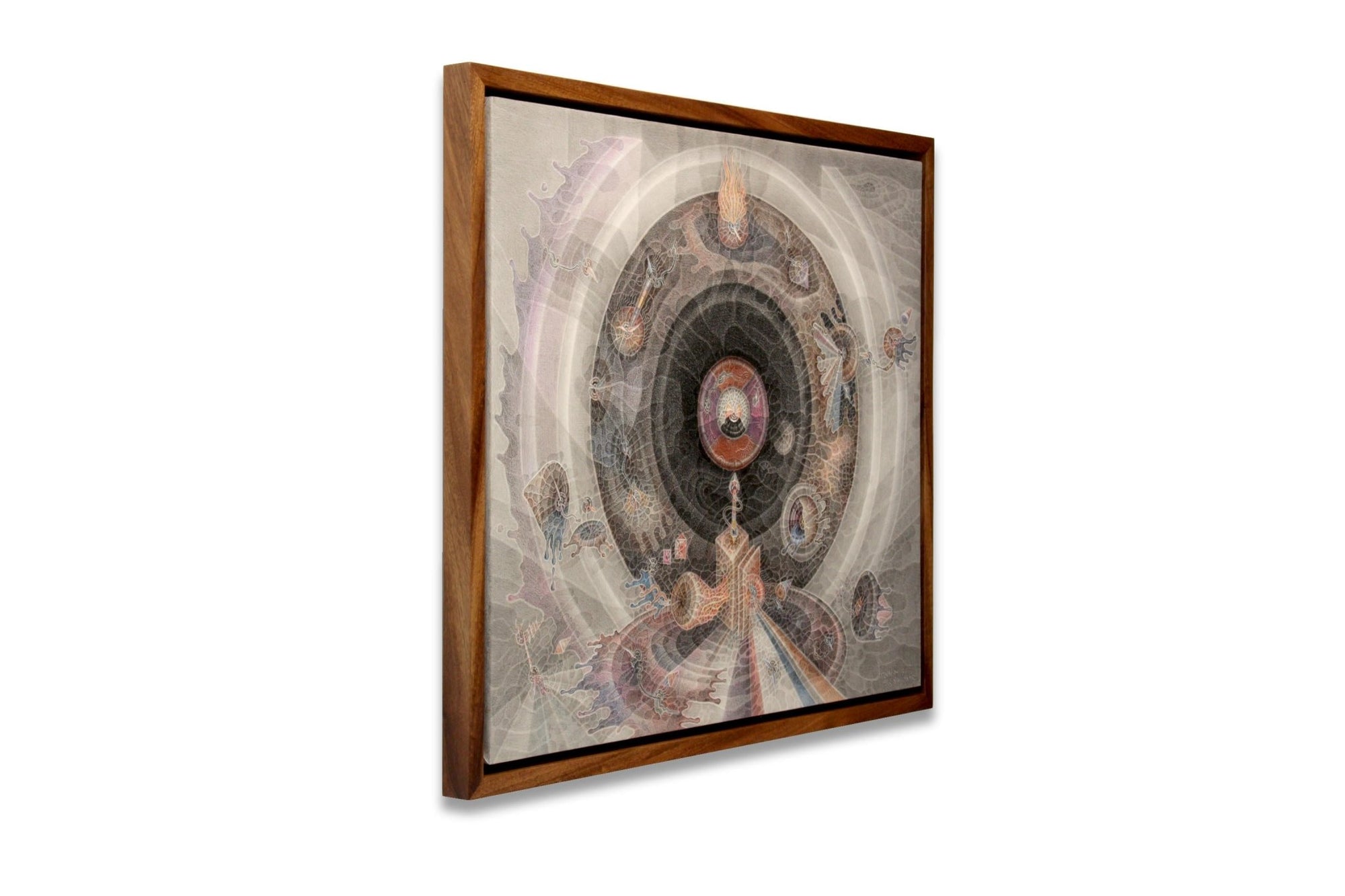 Preventa - Dalam lingkaran - Arte Huichol - Marakame