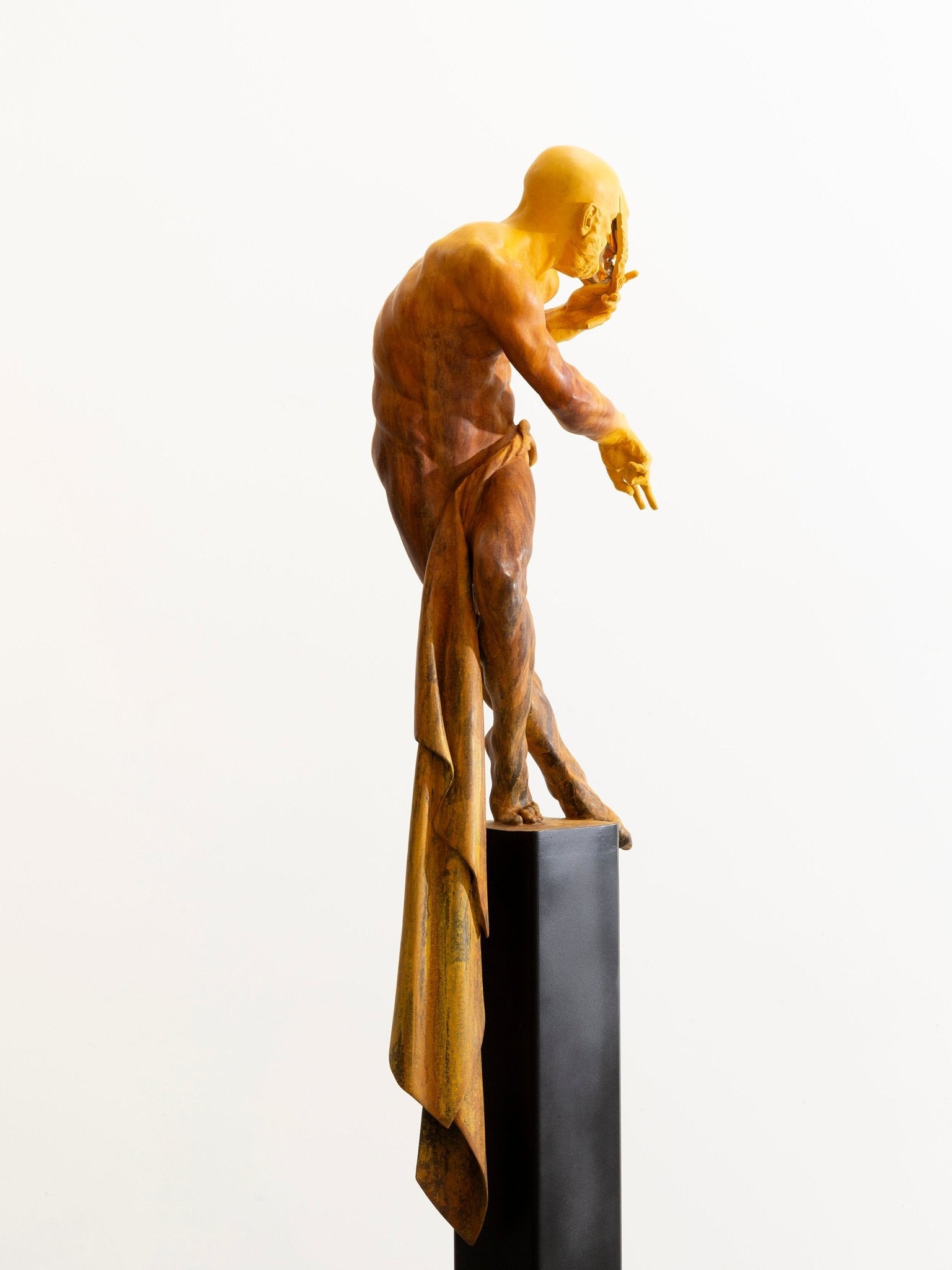 Preventa - Escultura Bifronte - Bronce P/A - Consultar precio - Arte Huichol - Marakame