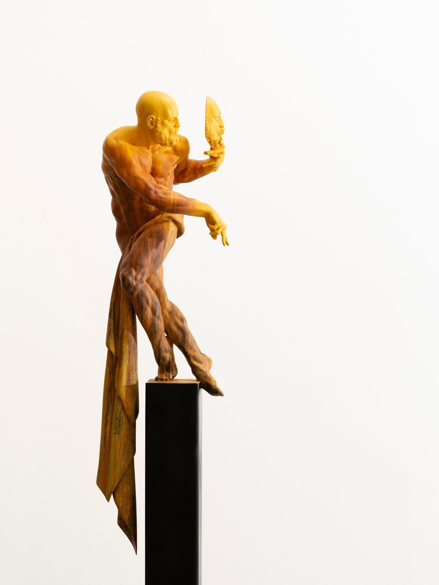 Preventa - Escultura Bifronte - Bronce P/A - Consultar precio - Arte Huichol - Marakame