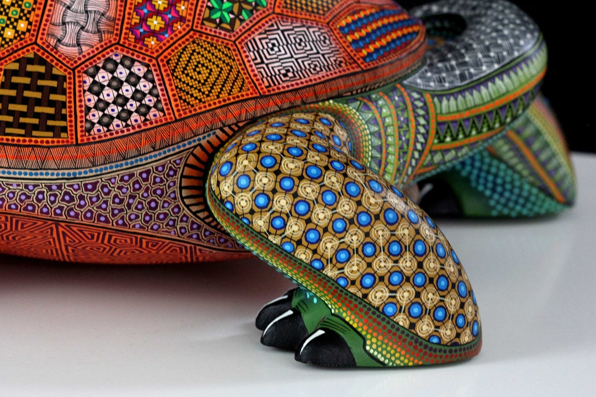 Alebrie Tortuga - Nanene - Arte Huichol - Marakame
