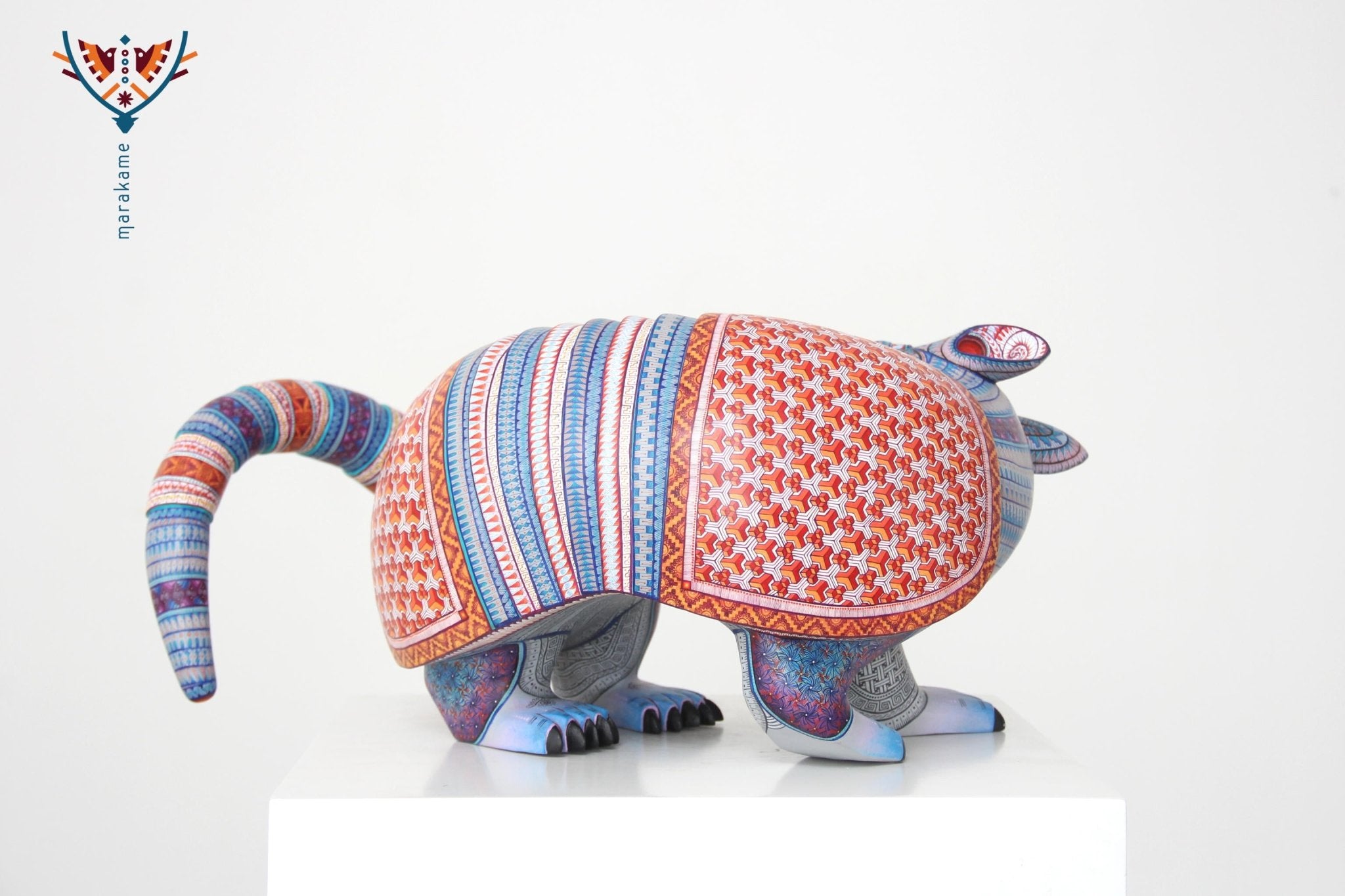 Alebrije - Armadillo - Arte Huichol - Marakame