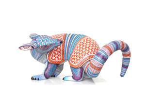 Alebrije - Armadillo - Arte Huichol - Marakame