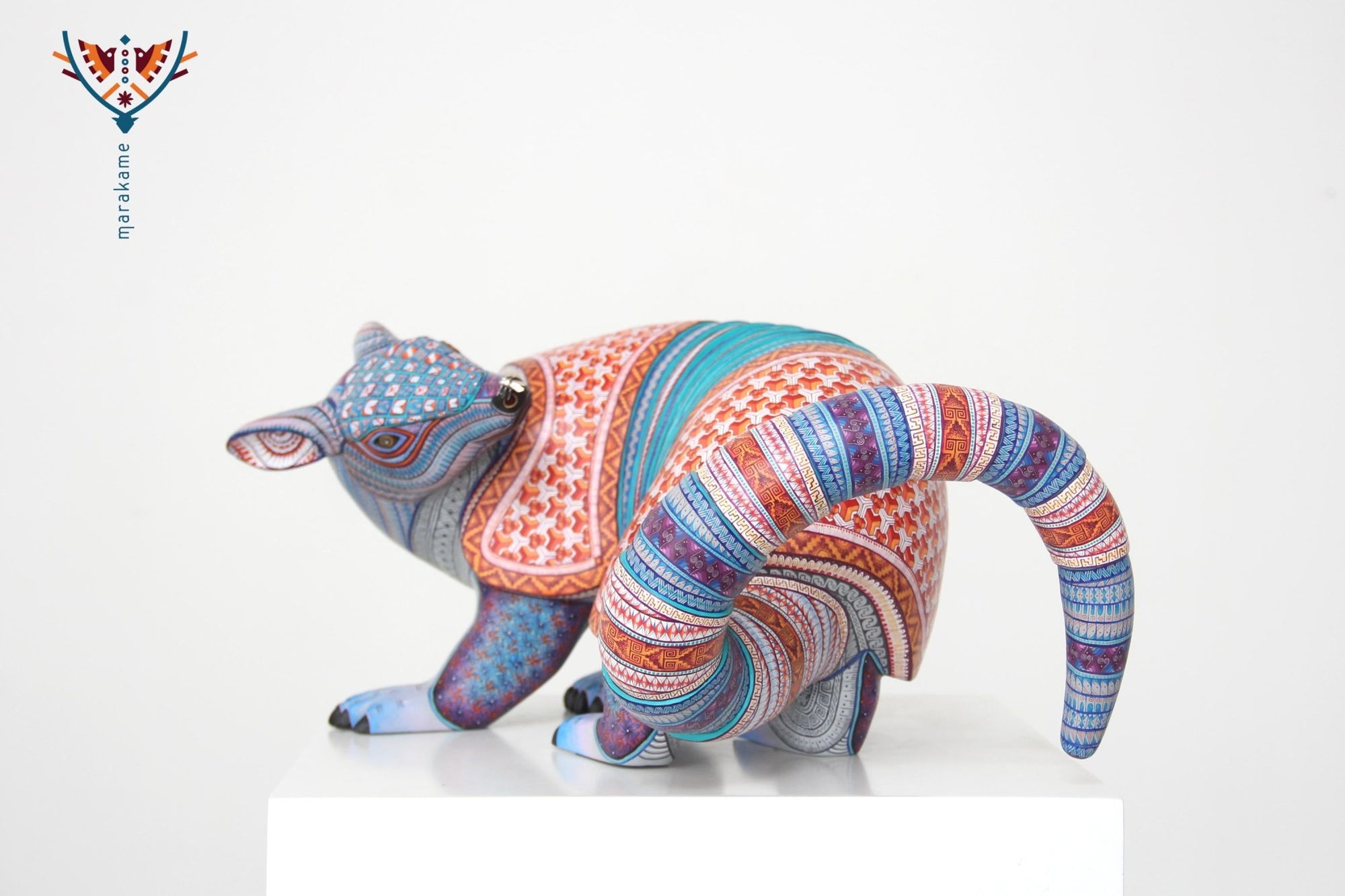 Alebrije - Armadillo - Arte Huichol - Marakame