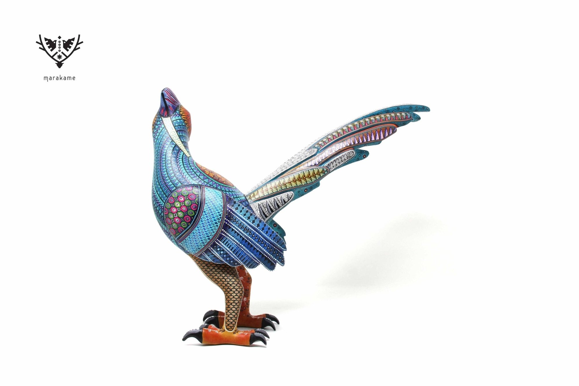 Alebrije - Bere Guidxa - Arte Huichol - Marakame