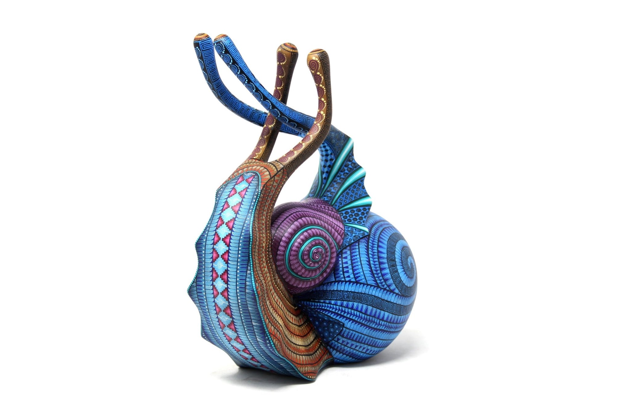 Alebrije - Caracoles - Arte Huichol - Marakame