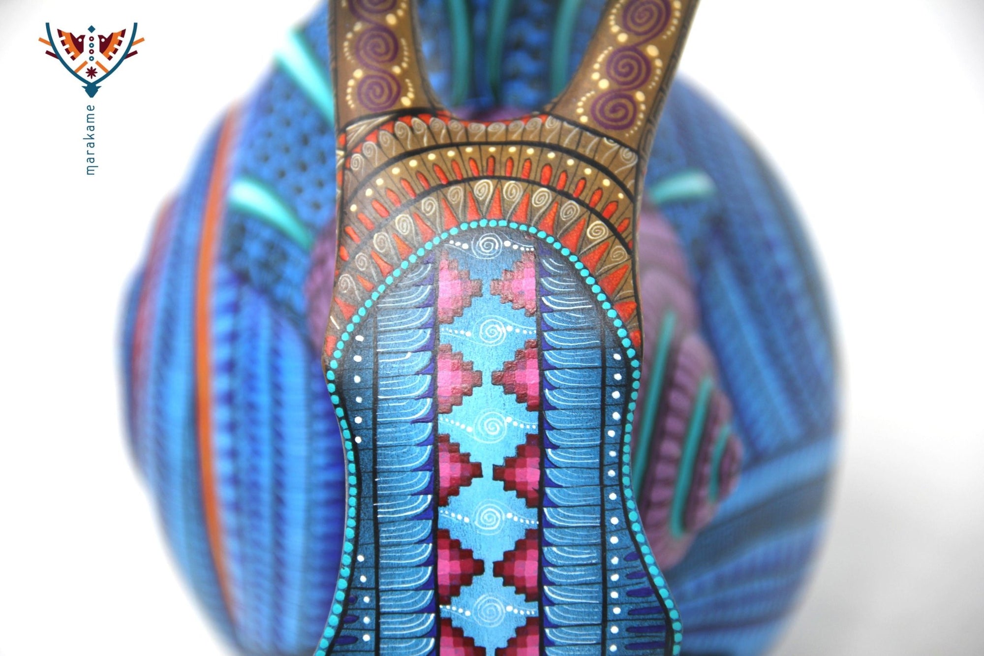 Alebrije - Caracoles - Arte Huichol - Marakame