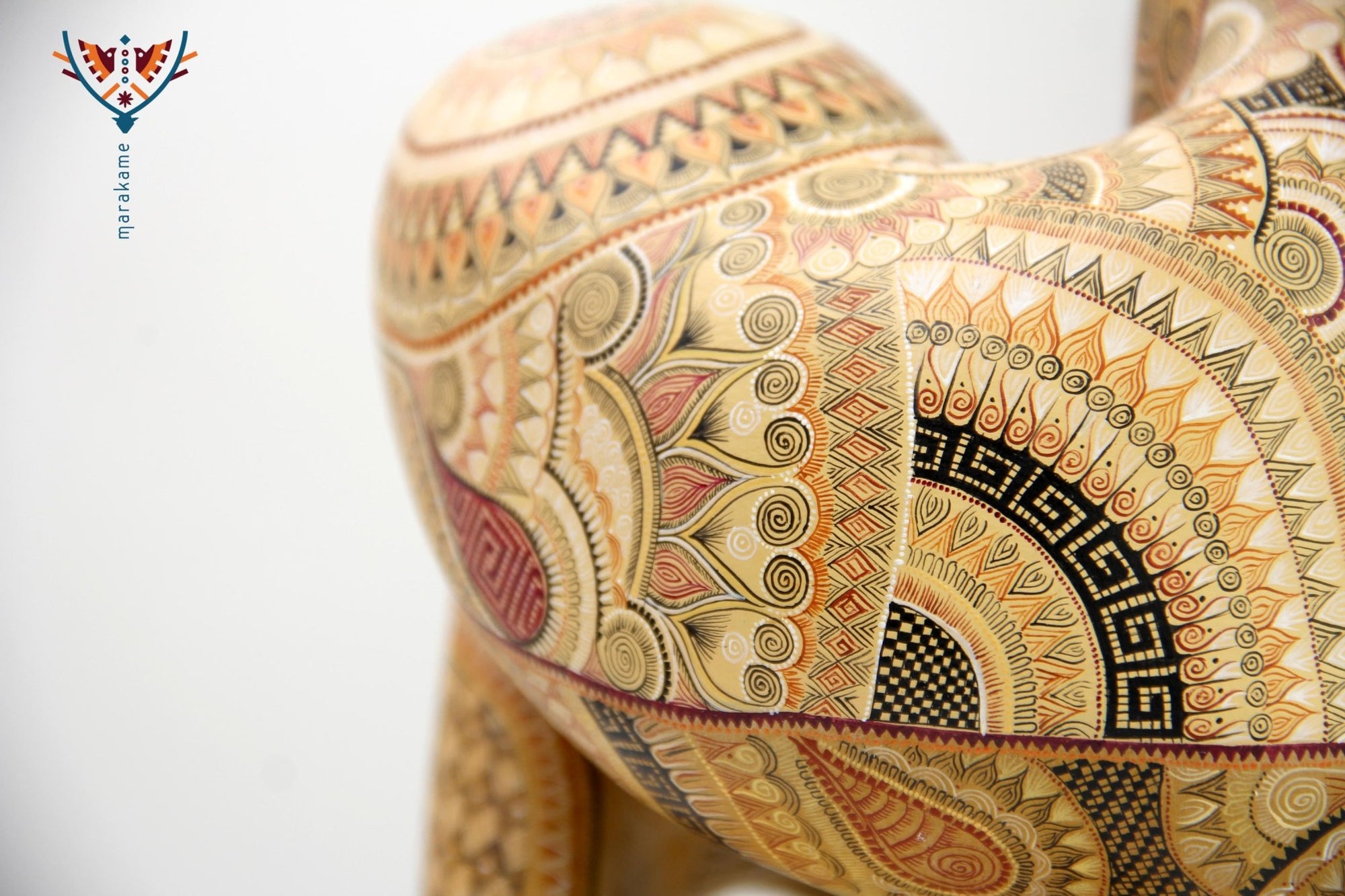 Alebrije - Coyote - Arte Huichol - Marakame