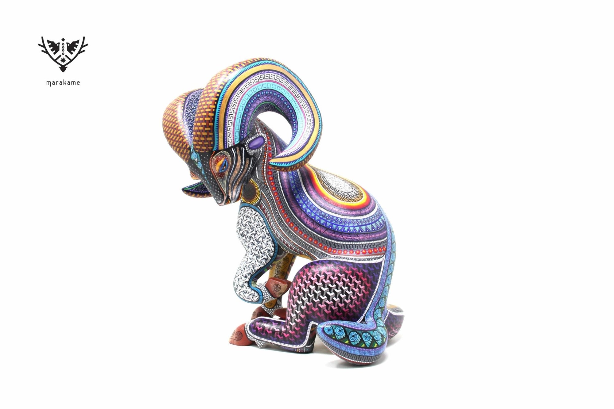 Alebrije - Dendxu' - Arte Huichol - Marakame