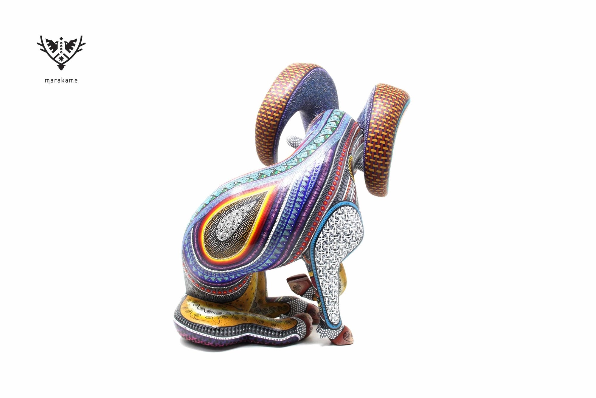 Alebrije - Dendxu' - Arte Huichol - Marakame