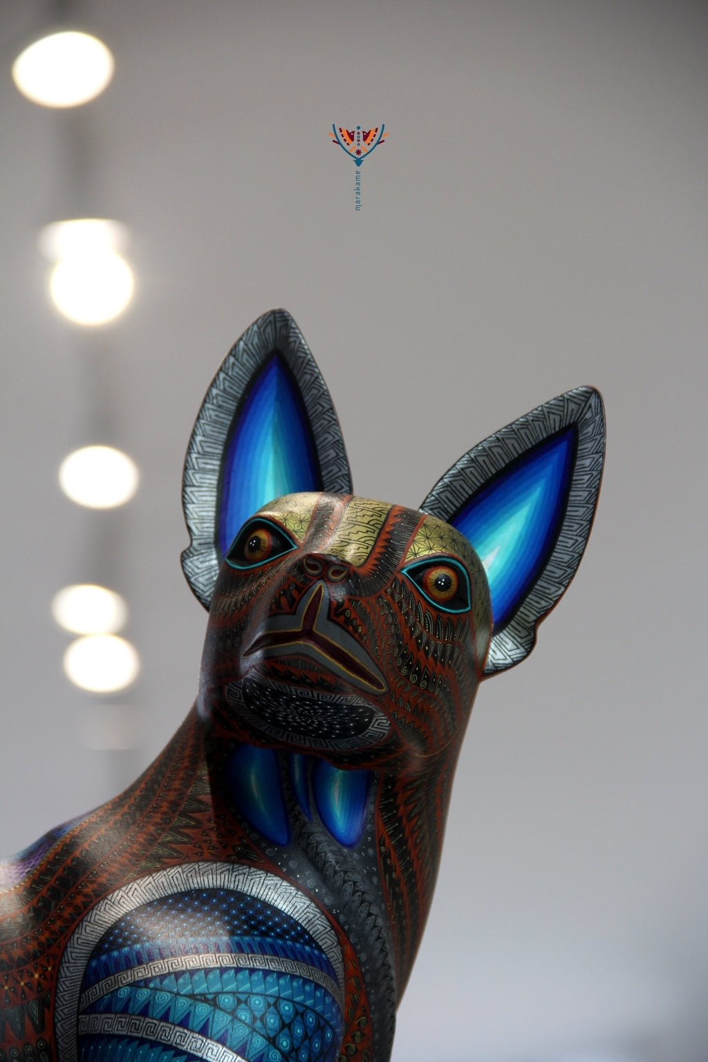 Alebrije - El Xoloitzcuintle - Arte Huichol - Marakame