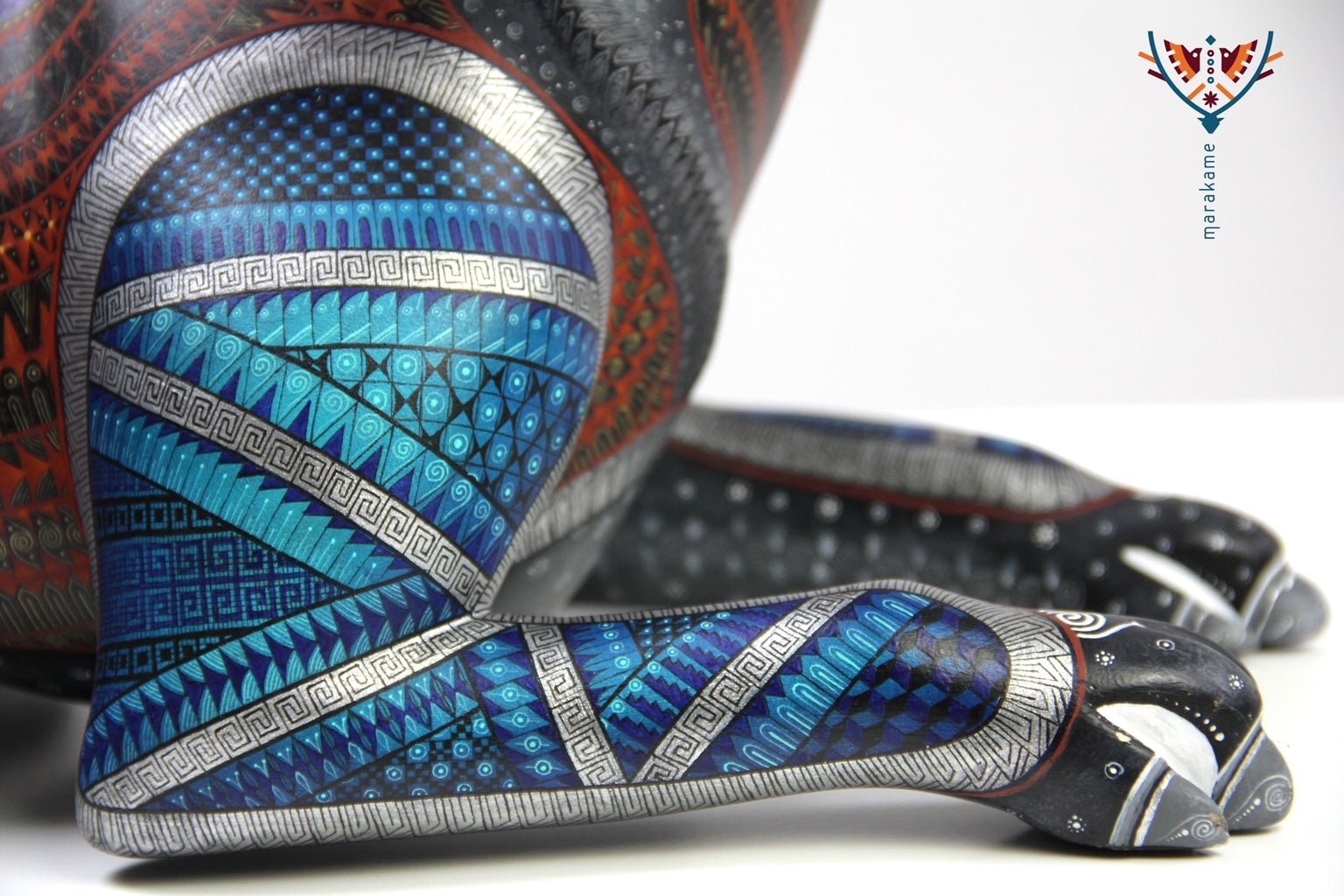 Alebrije - El Xoloitzcuintle - Arte Huichol - Marakame