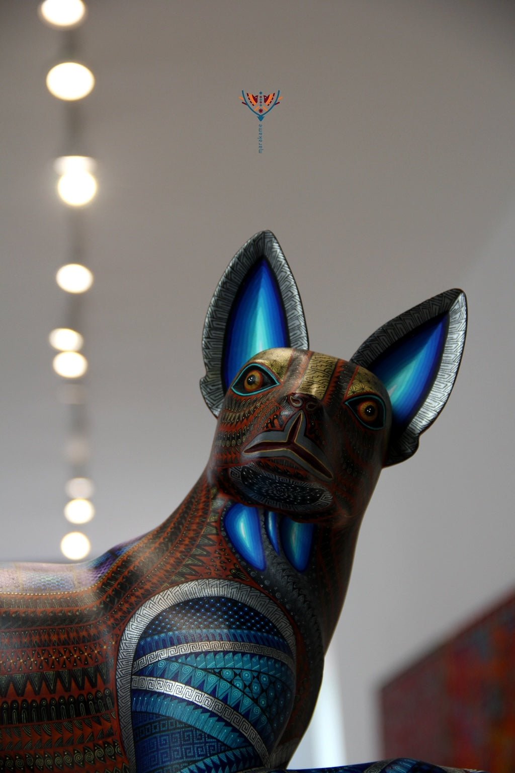 Alebrije - El Xoloitzcuintle - Arte Huichol - Marakame