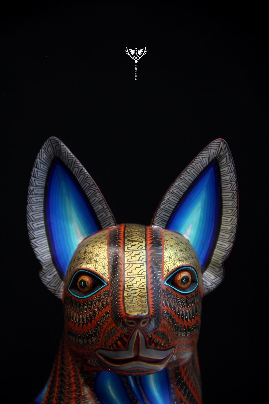 Alebrije - El Xoloitzcuintle - Arte Huichol - Marakame