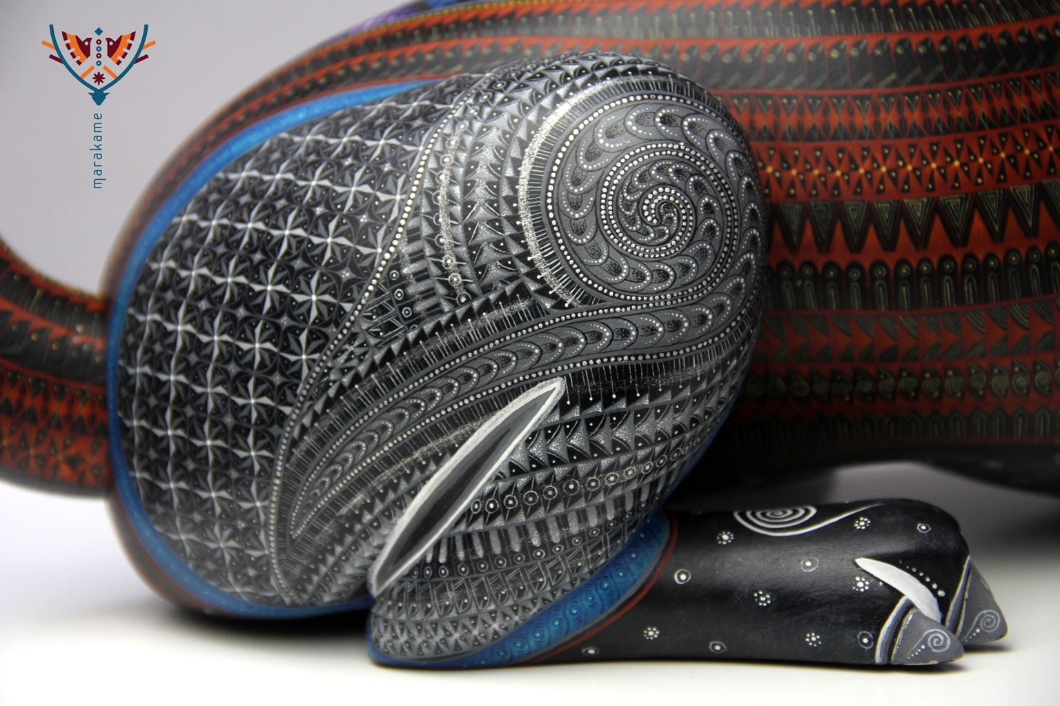 Alebrije - El Xoloitzcuintle - Arte Huichol - Marakame