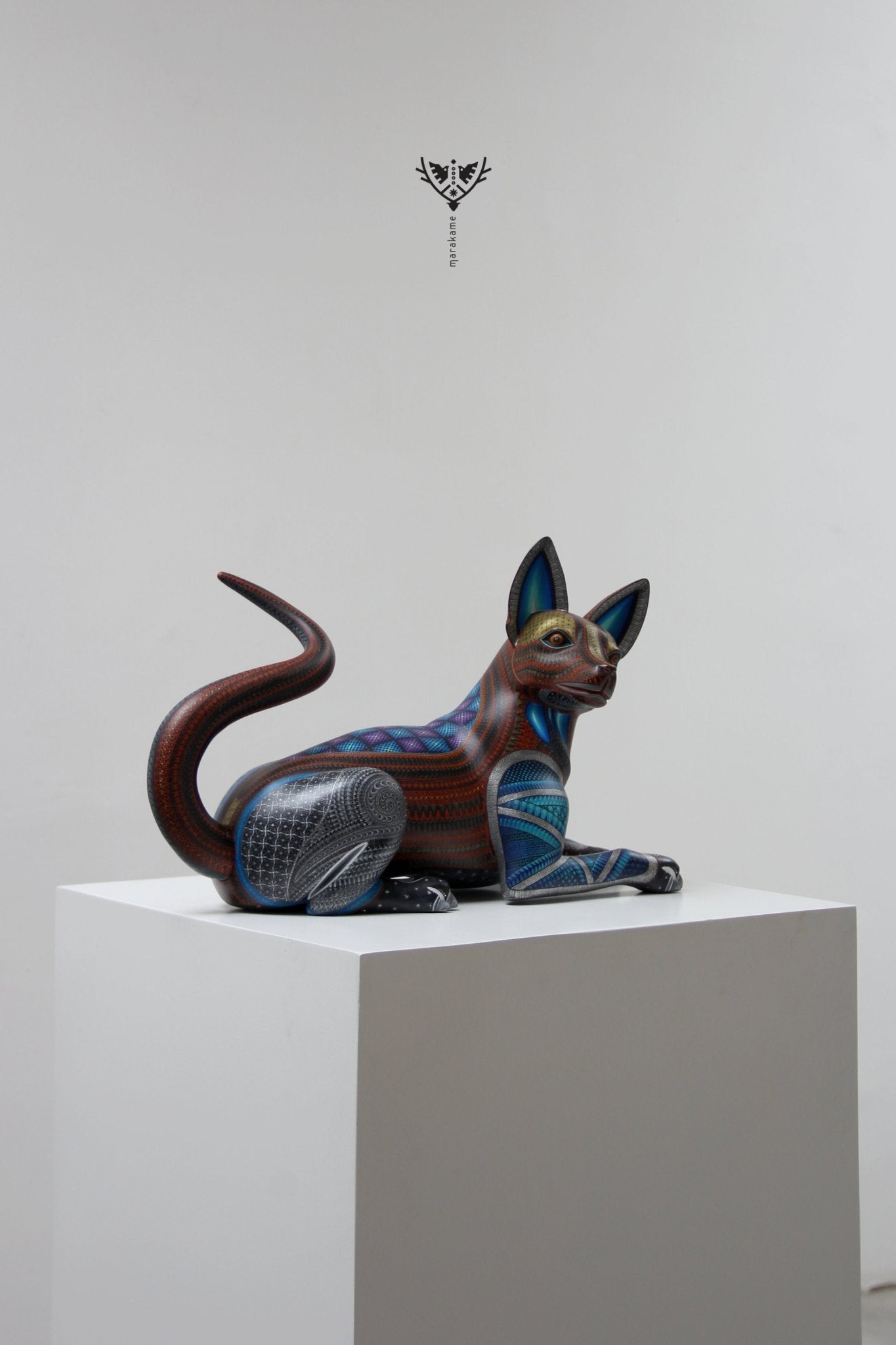 Alebrije - El Xoloitzcuintle - Arte Huichol - Marakame