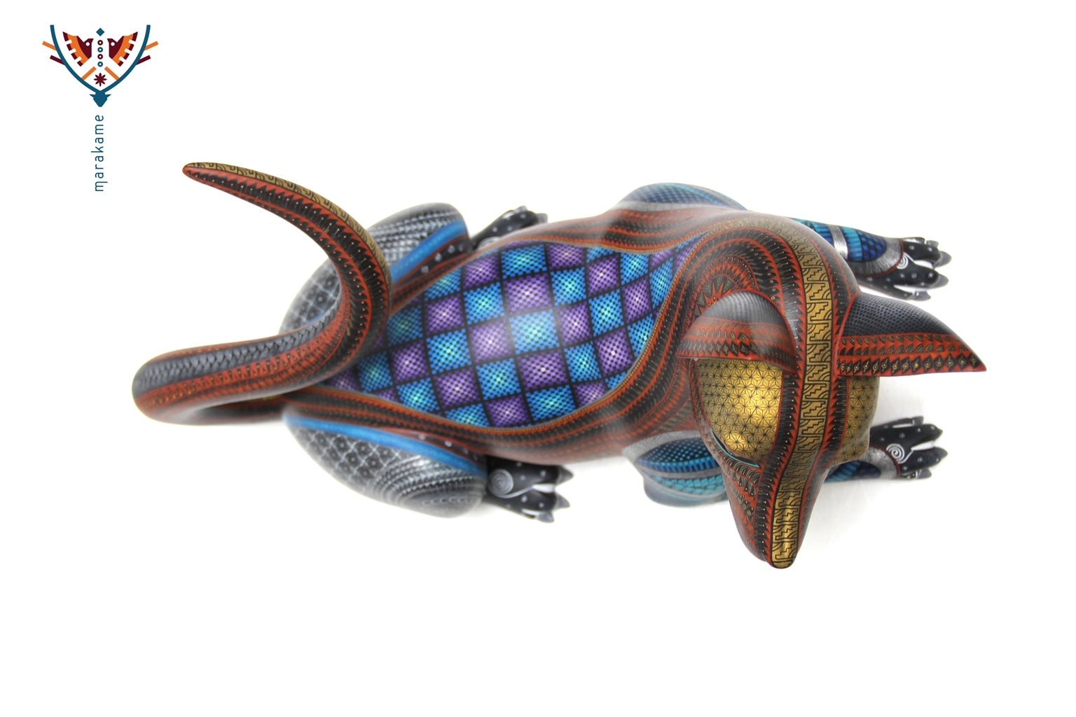 Alebrije - El Xoloitzcuintle - Arte Huichol - Marakame