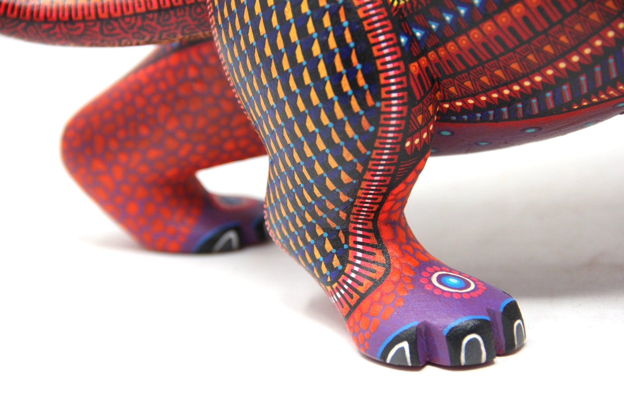 Alebrije - Elefante Pochutla - Arte Huichol - Marakame