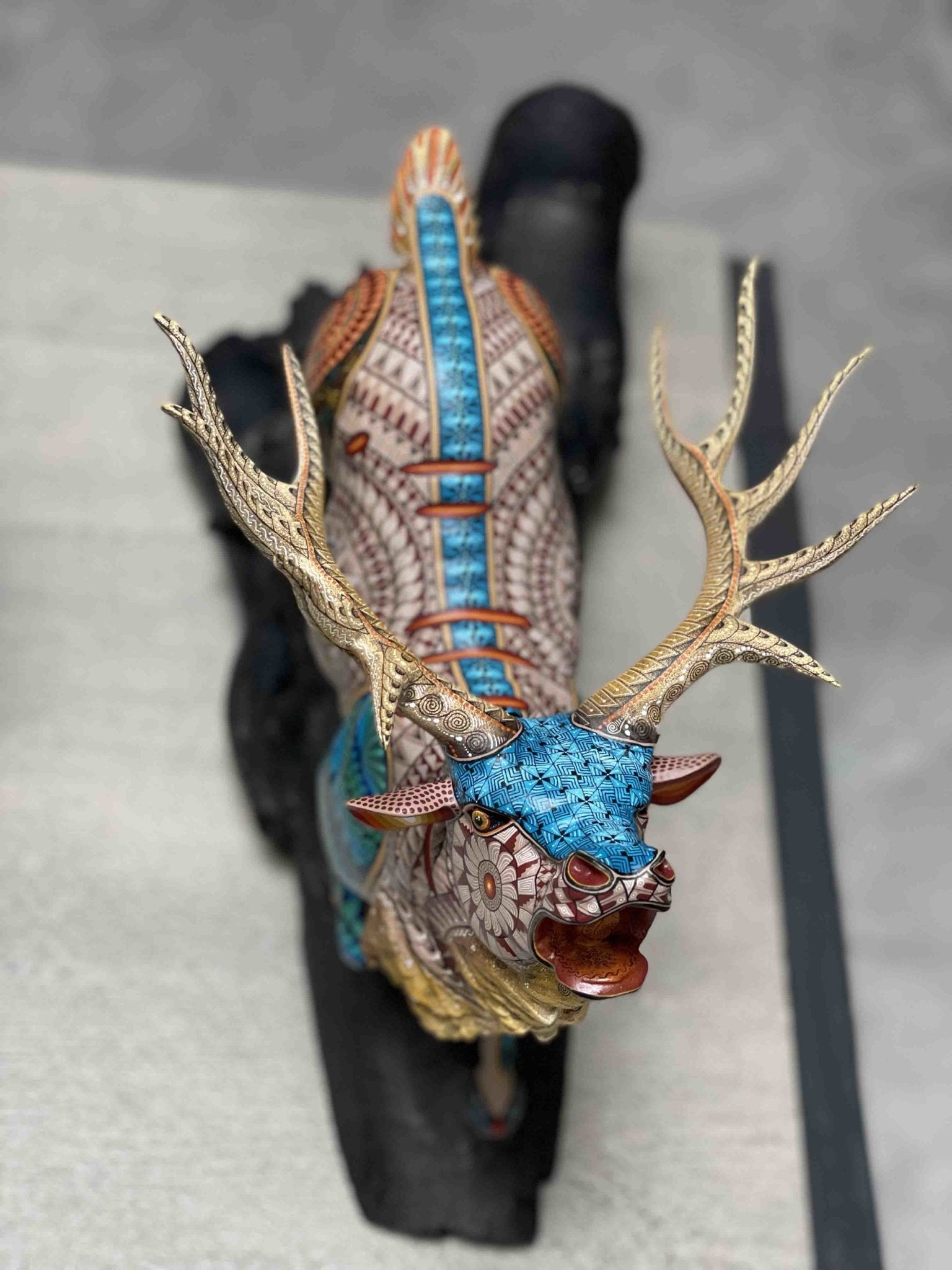 Alebrije - Elk - Arte Huichol - Marakame