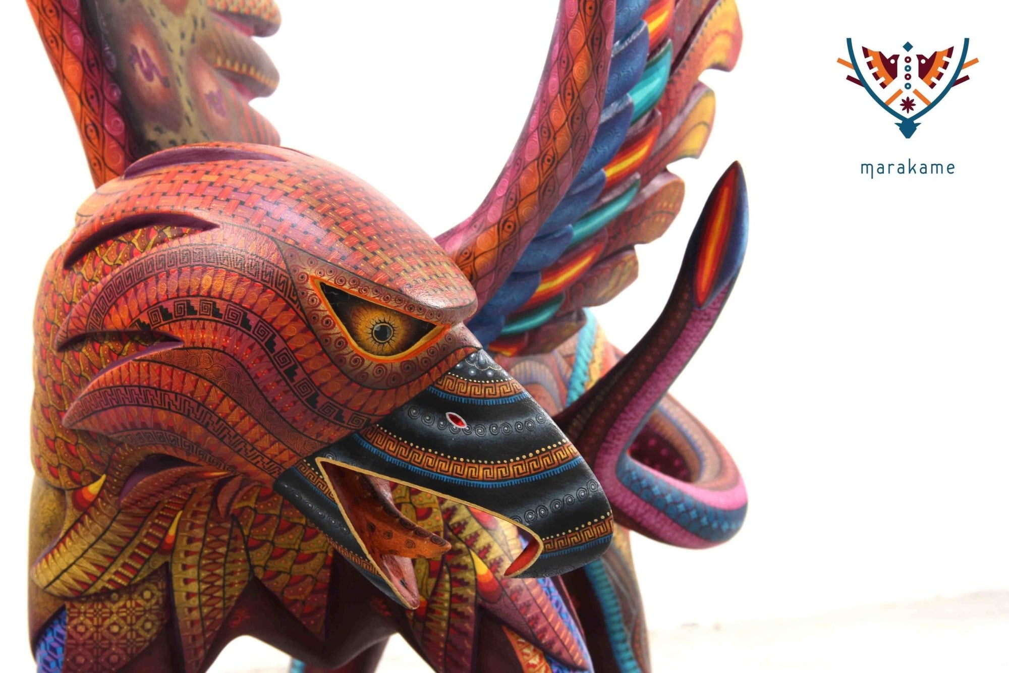 Alebrije - Glifo - Arte Huichol - Marakame