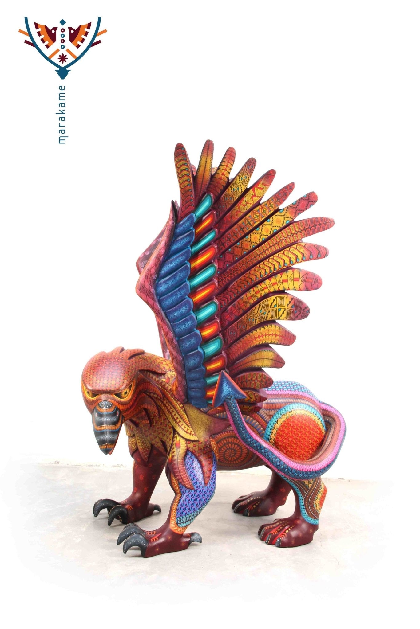 Alebrije - Glifo - Arte Huichol - Marakame