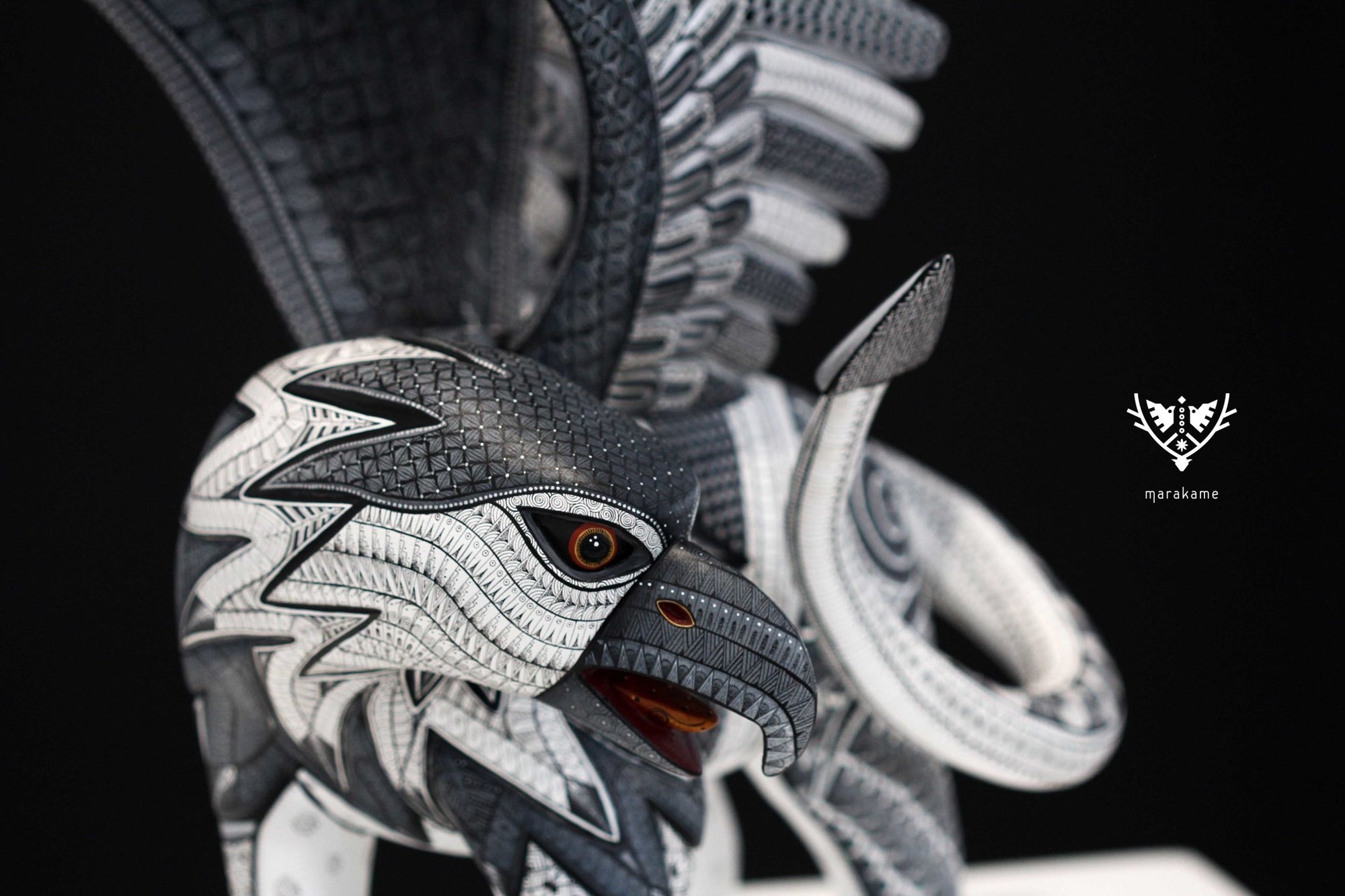 Alebrije - Glifo - Arte Huichol - Marakame