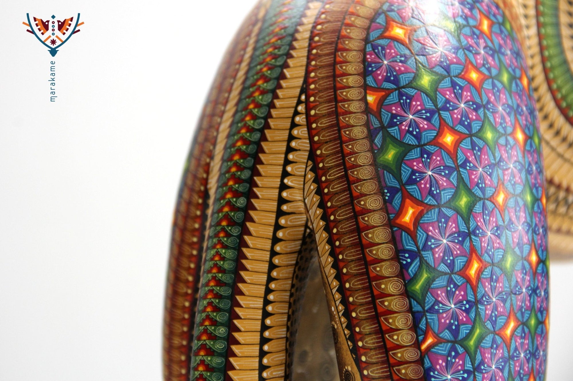 Alebrije - Gran Cheetah - Arte Huichol - Marakame