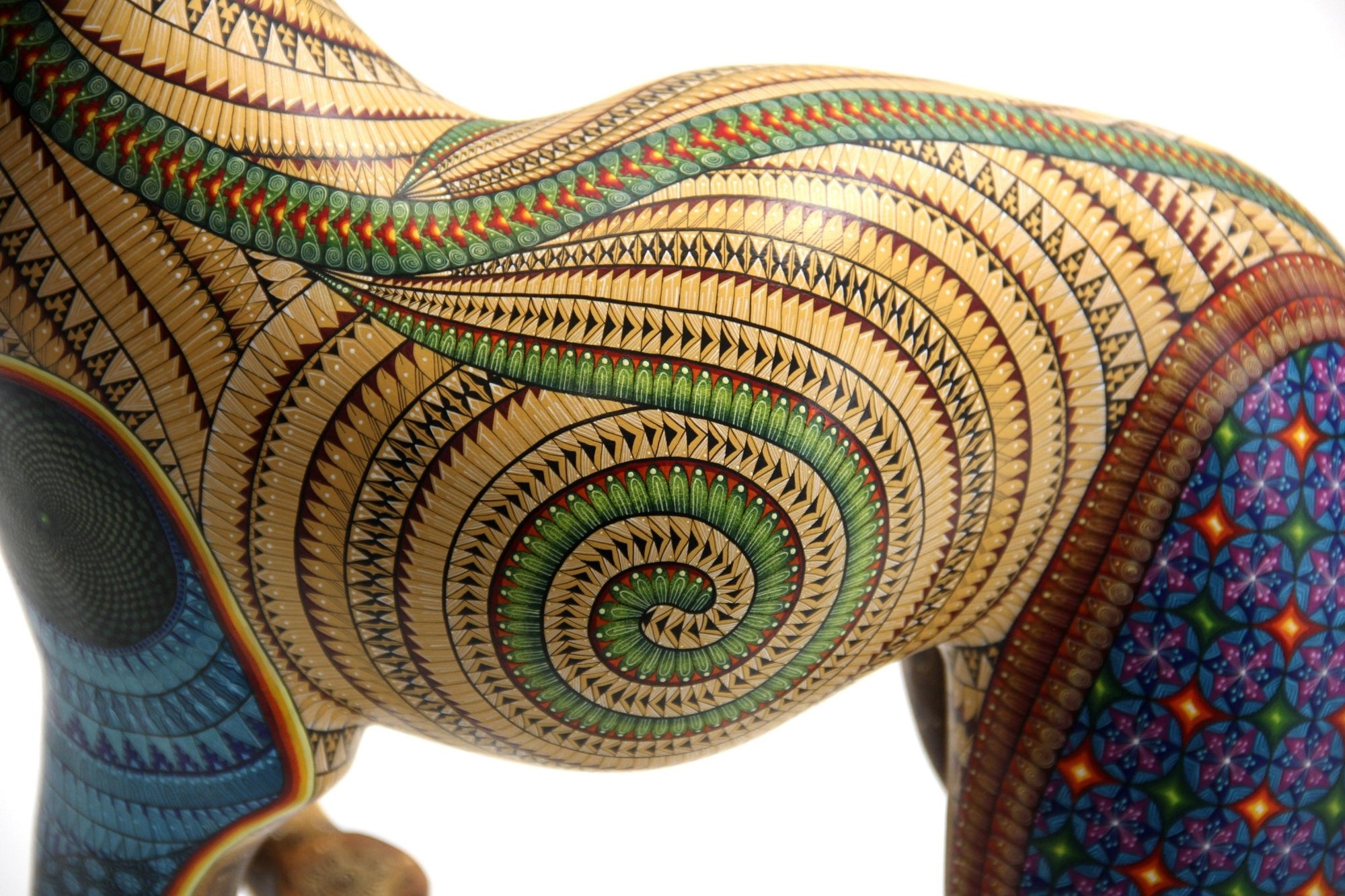 Alebrije - Gran Cheetah - Arte Huichol - Marakame