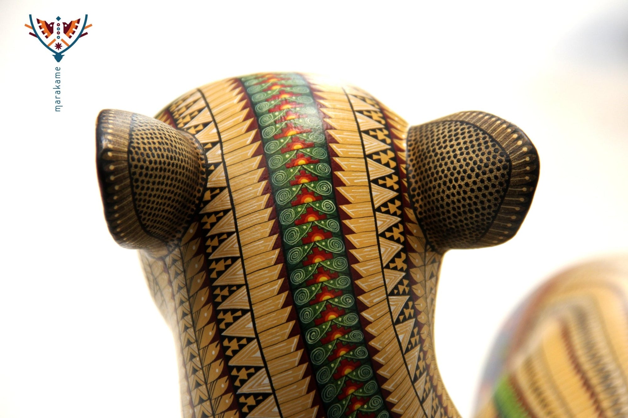 Alebrije - Gran Cheetah - Arte Huichol - Marakame
