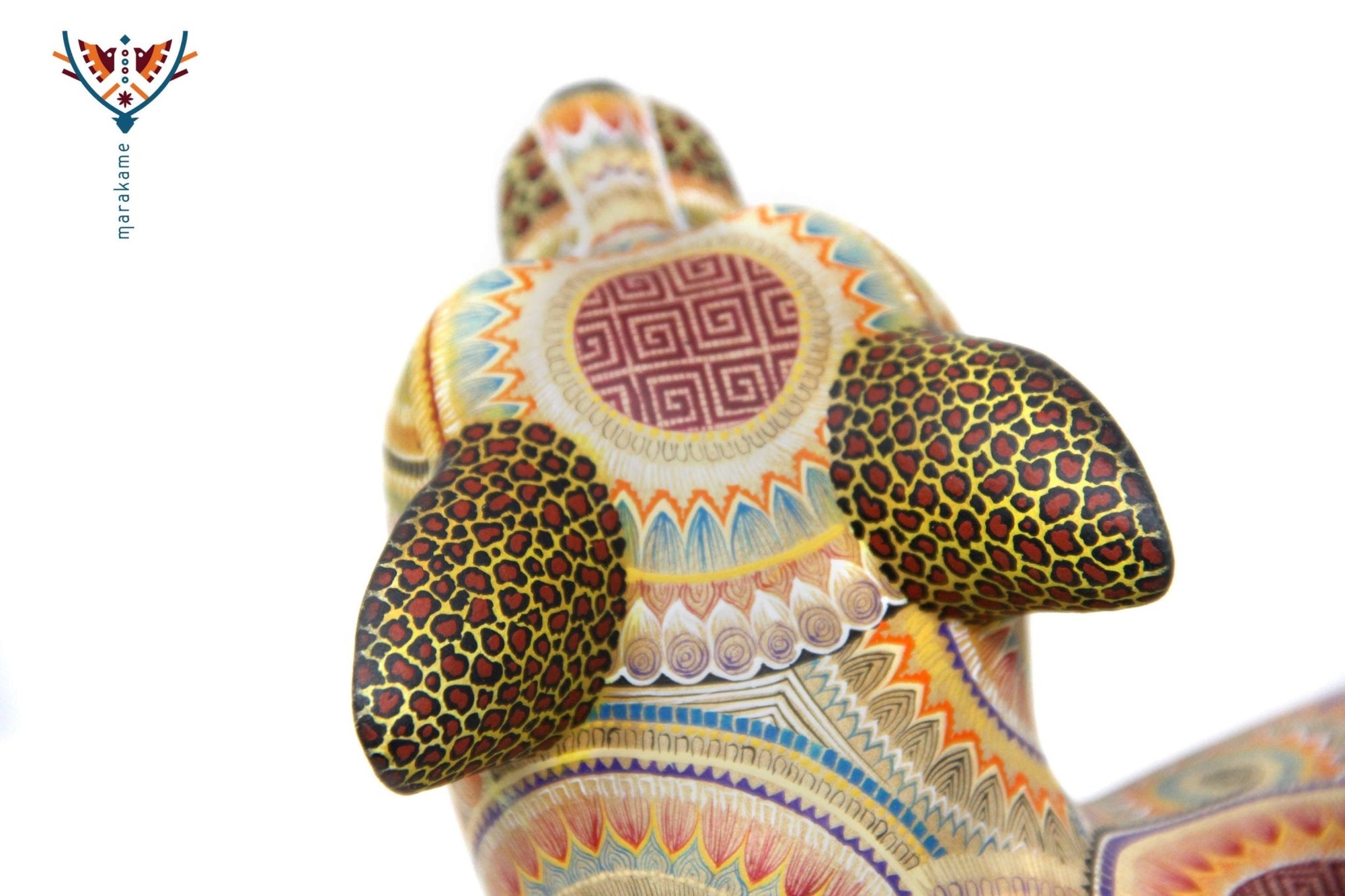 Alebrije Jaguar - Beedxe' II - Arte Huichol - Marakame