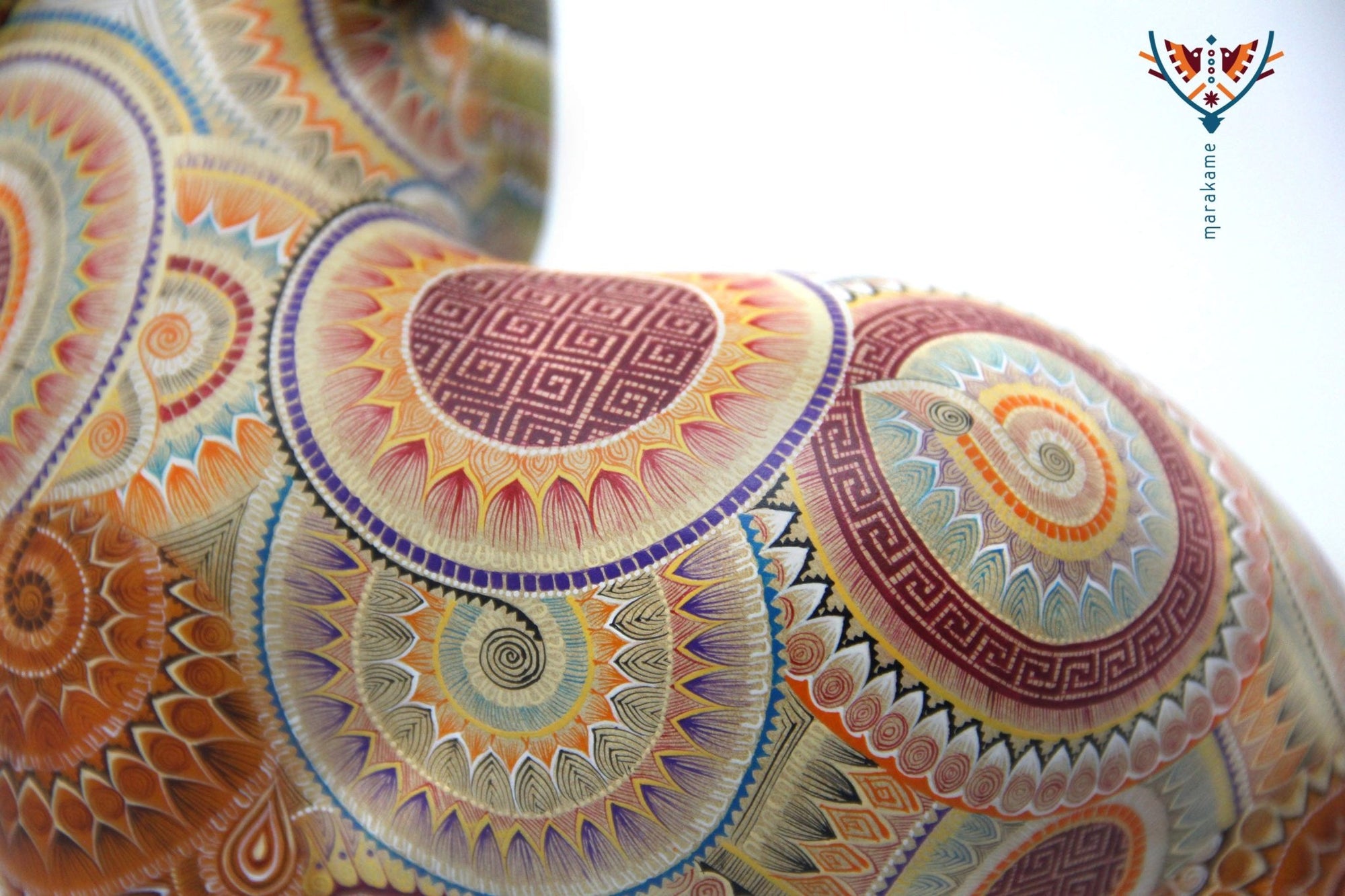 Alebrije Jaguar - Beedxe' II - Arte Huichol - Marakame