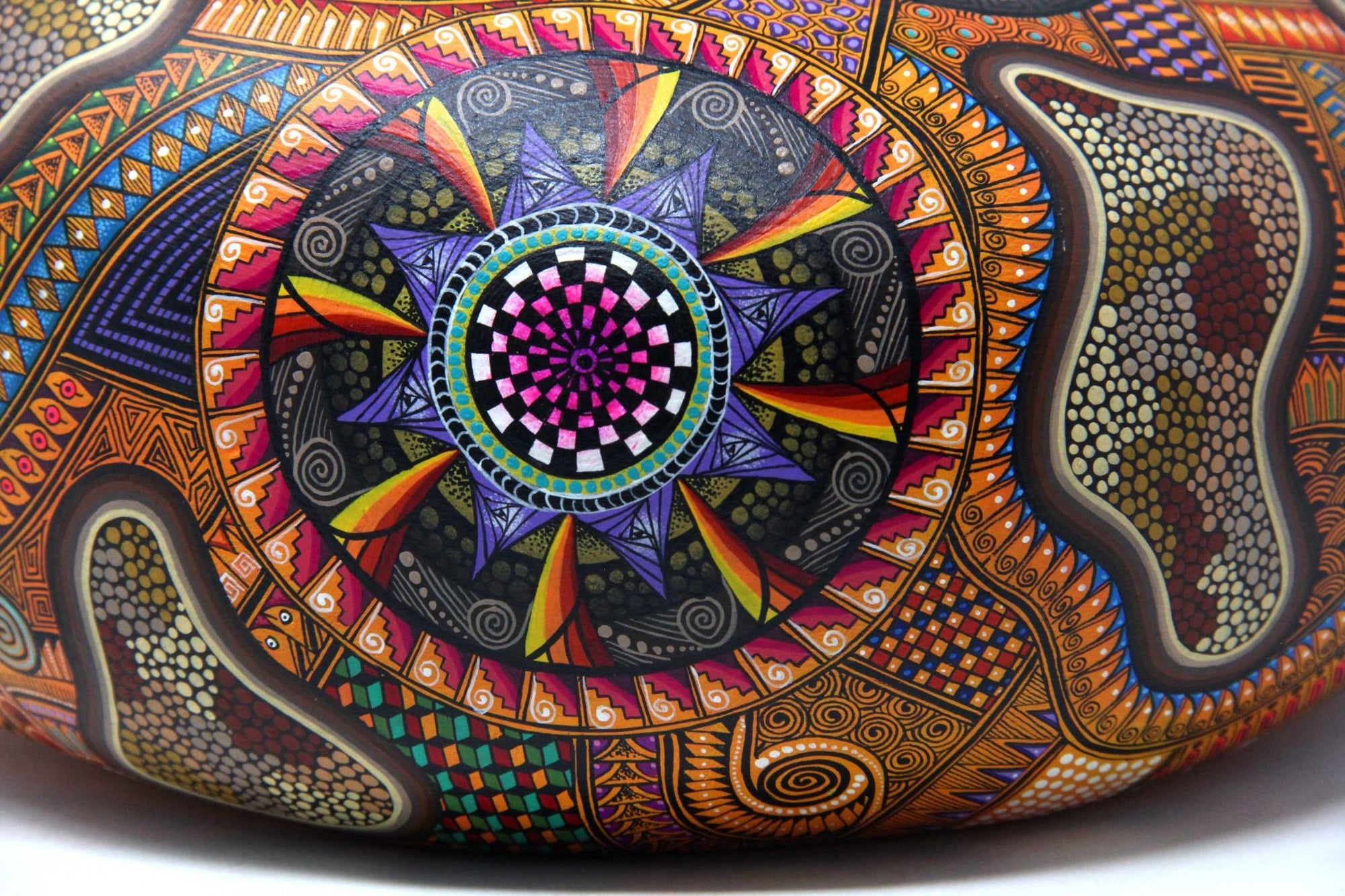 Alebrije - Monstruo de Gila - Arte Huichol - Marakame