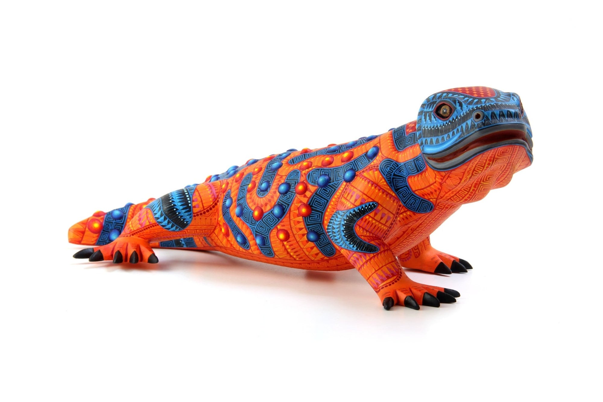 Alebrije - Monstruo de Gila - Arte Huichol - Marakame