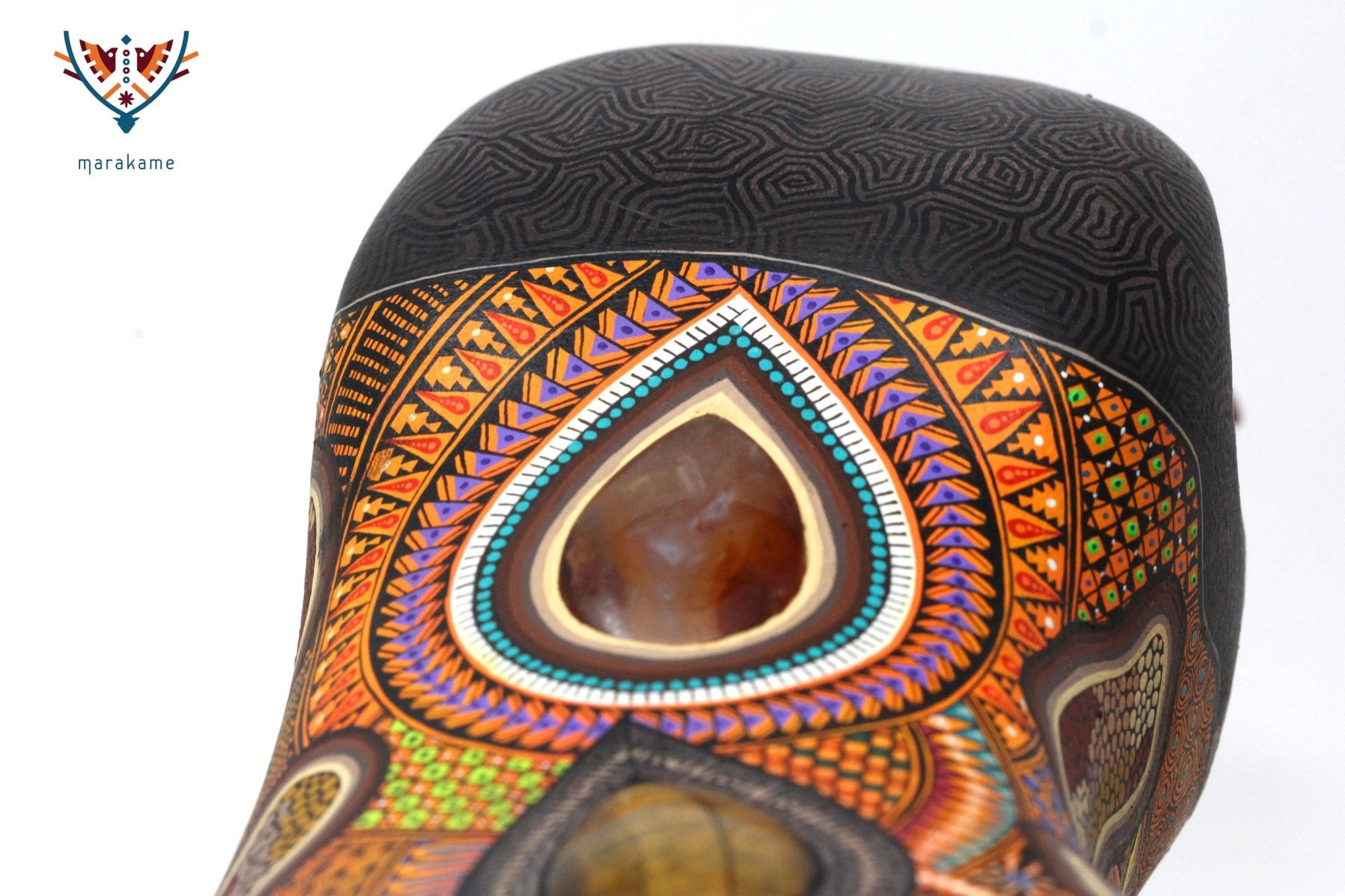 Alebrije - Monstruo de Gila - Arte Huichol - Marakame