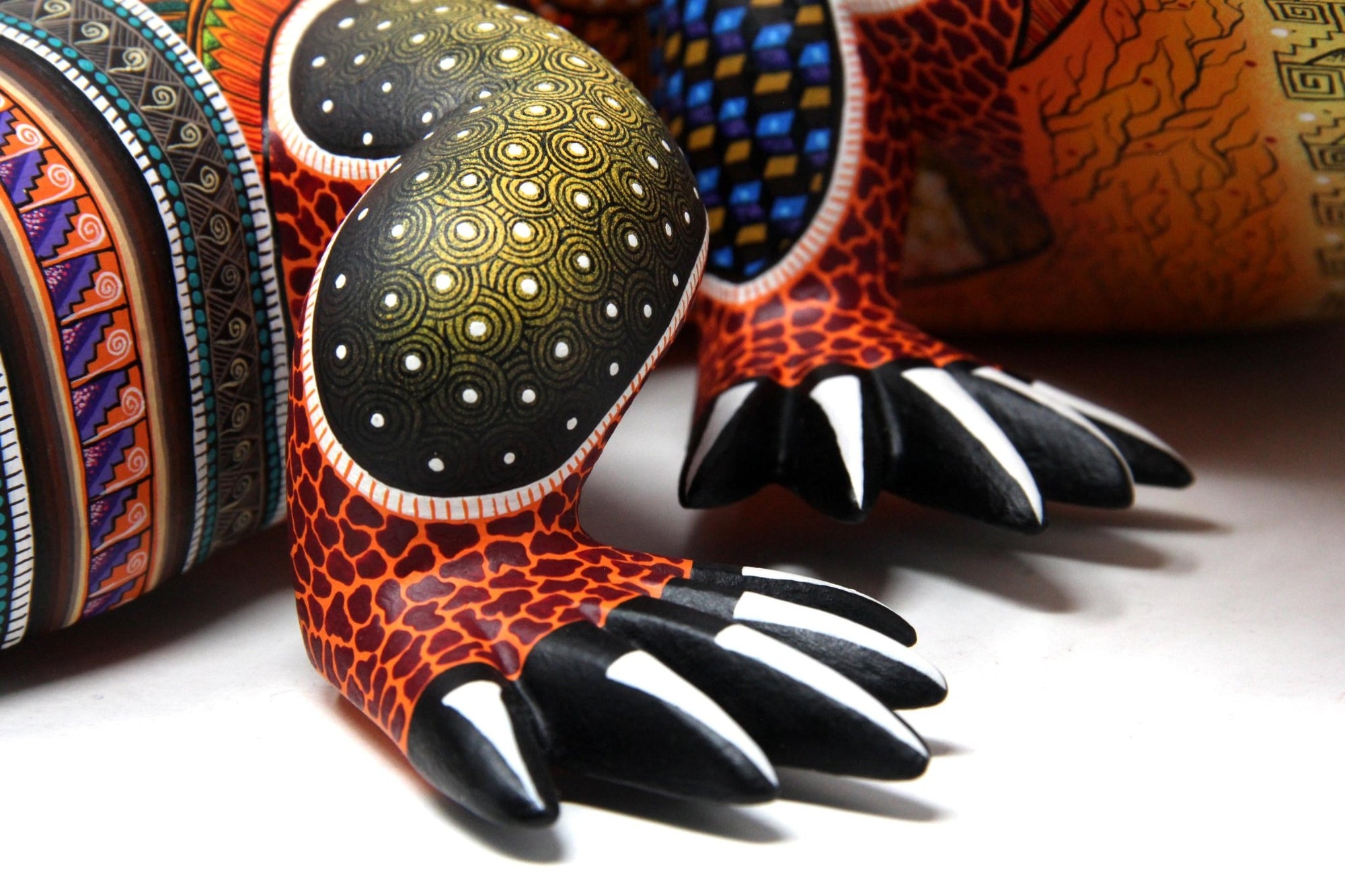 Alebrije - Monstruo de Gila - Arte Huichol - Marakame
