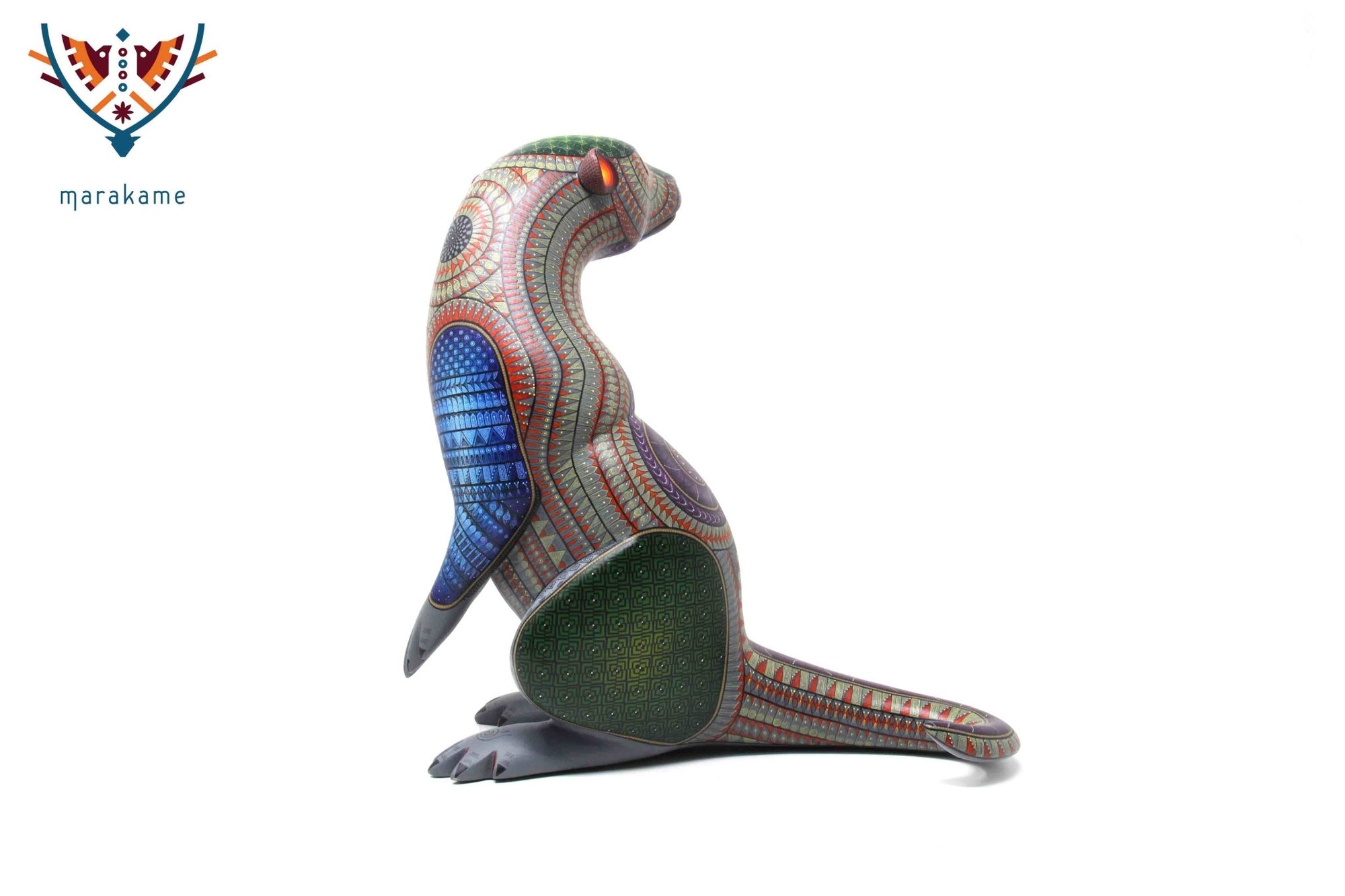 Alebrije - Nutria - Arte Huichol - Marakame