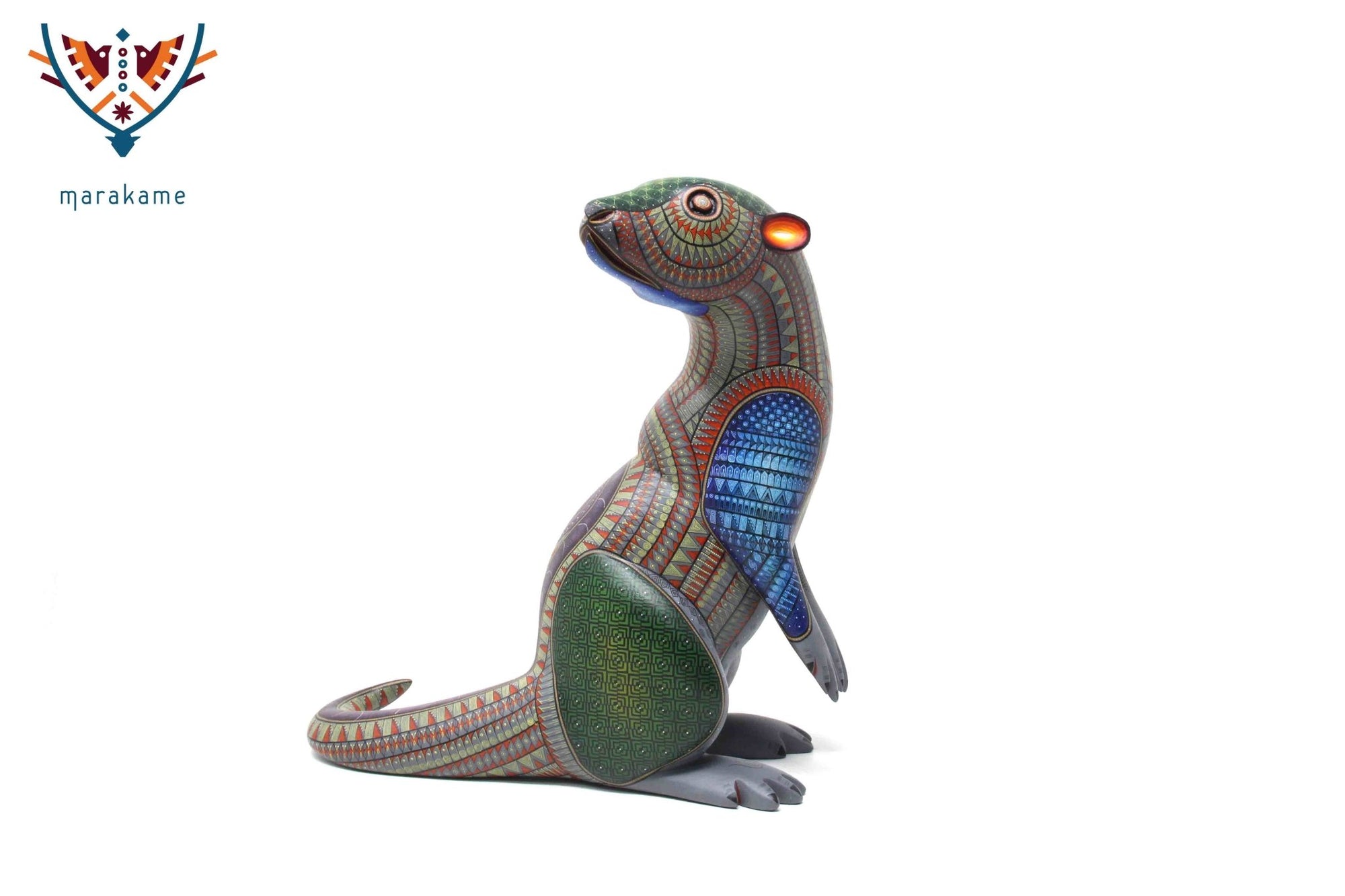 Alebrije - Nutria - Arte Huichol - Marakame