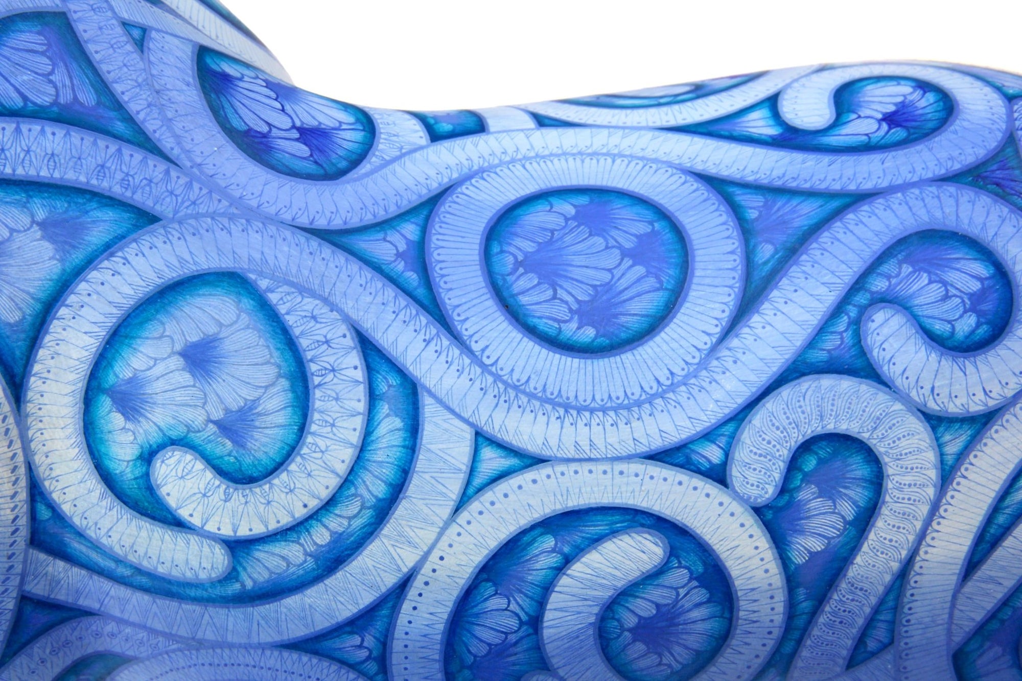 Alebrije - oso frio - Arte Huichol - Marakame