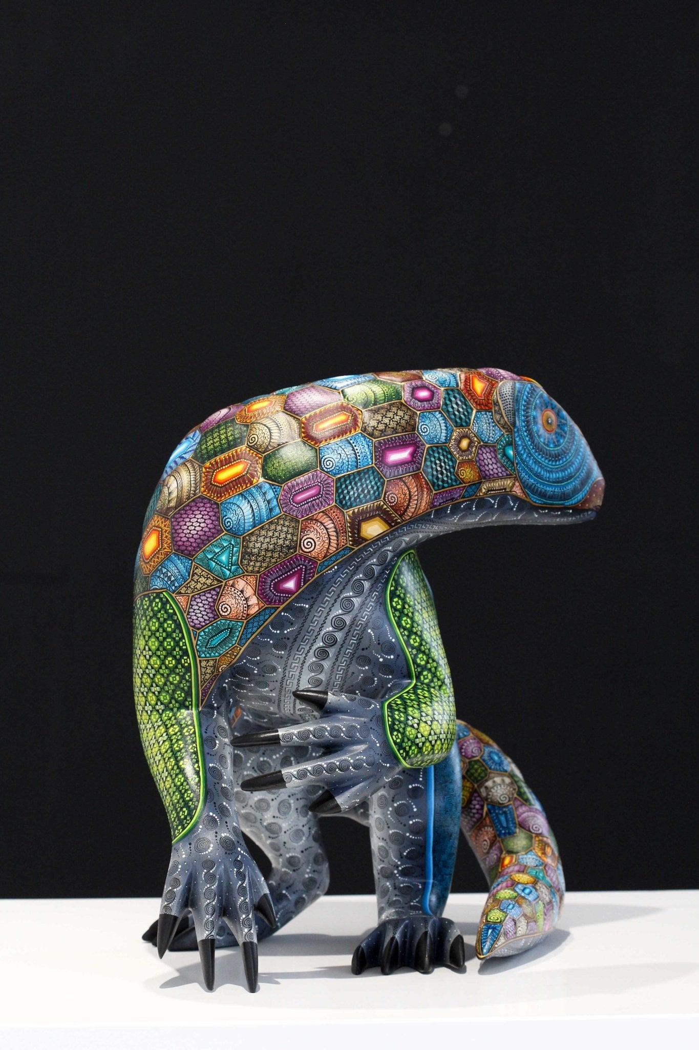 Alebrije - Pangolín Danzante - Arte Huichol - Marakame