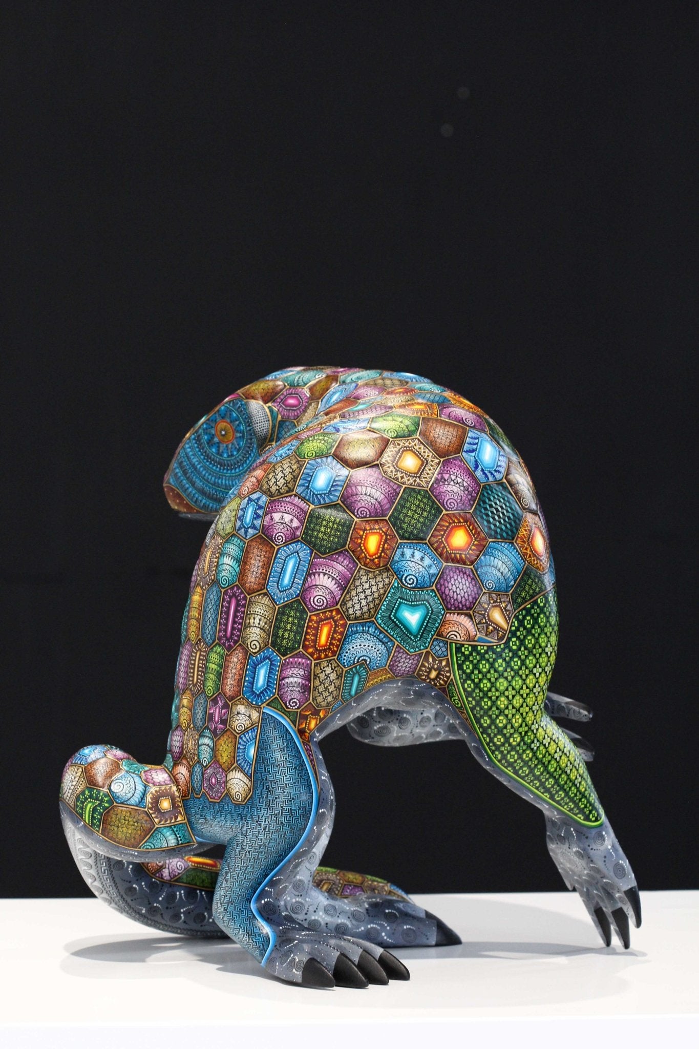 Alebrije - Pangolín Danzante - Arte Huichol - Marakame
