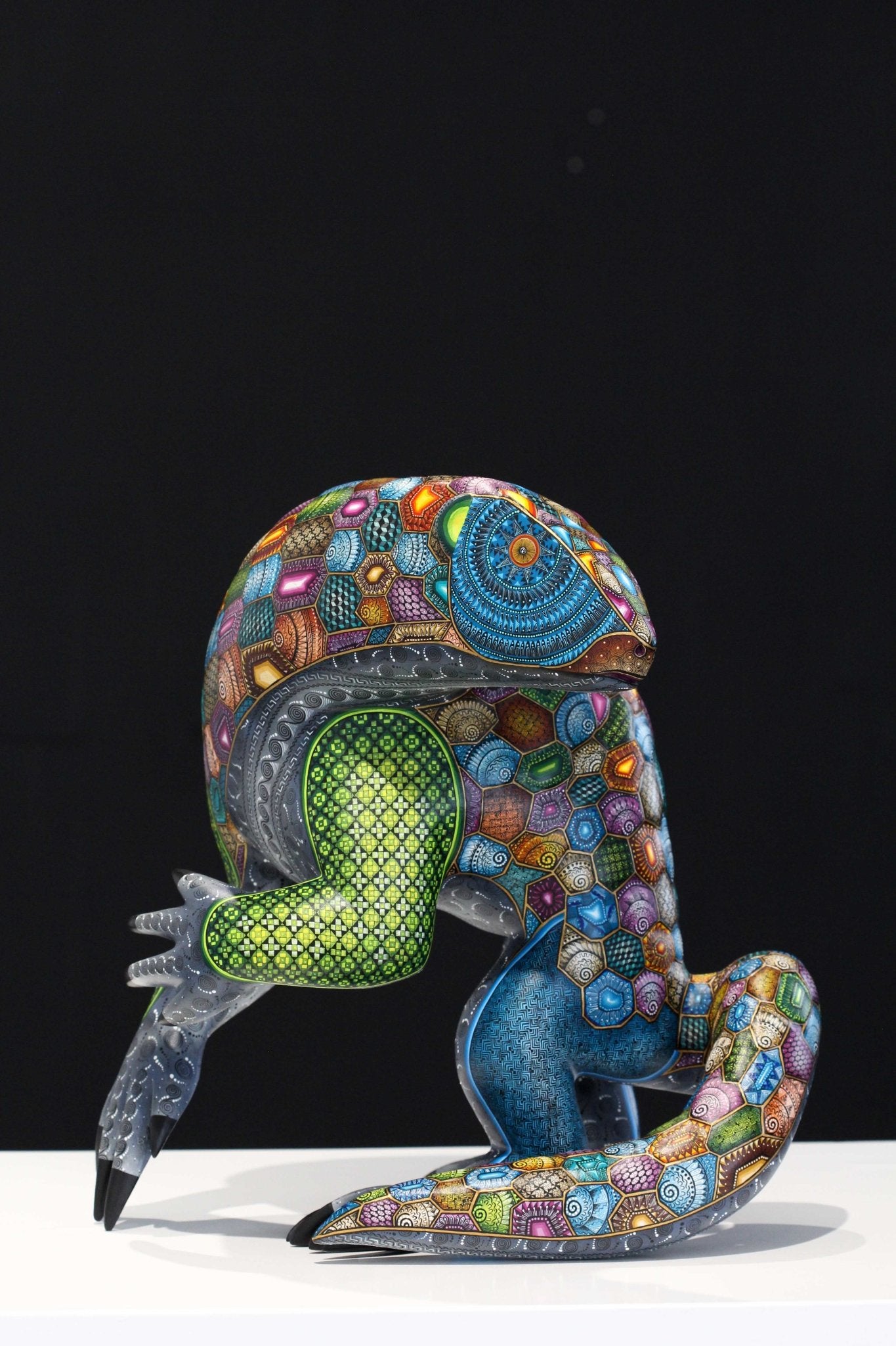 Alebrije - Pangolín Danzante - Arte Huichol - Marakame