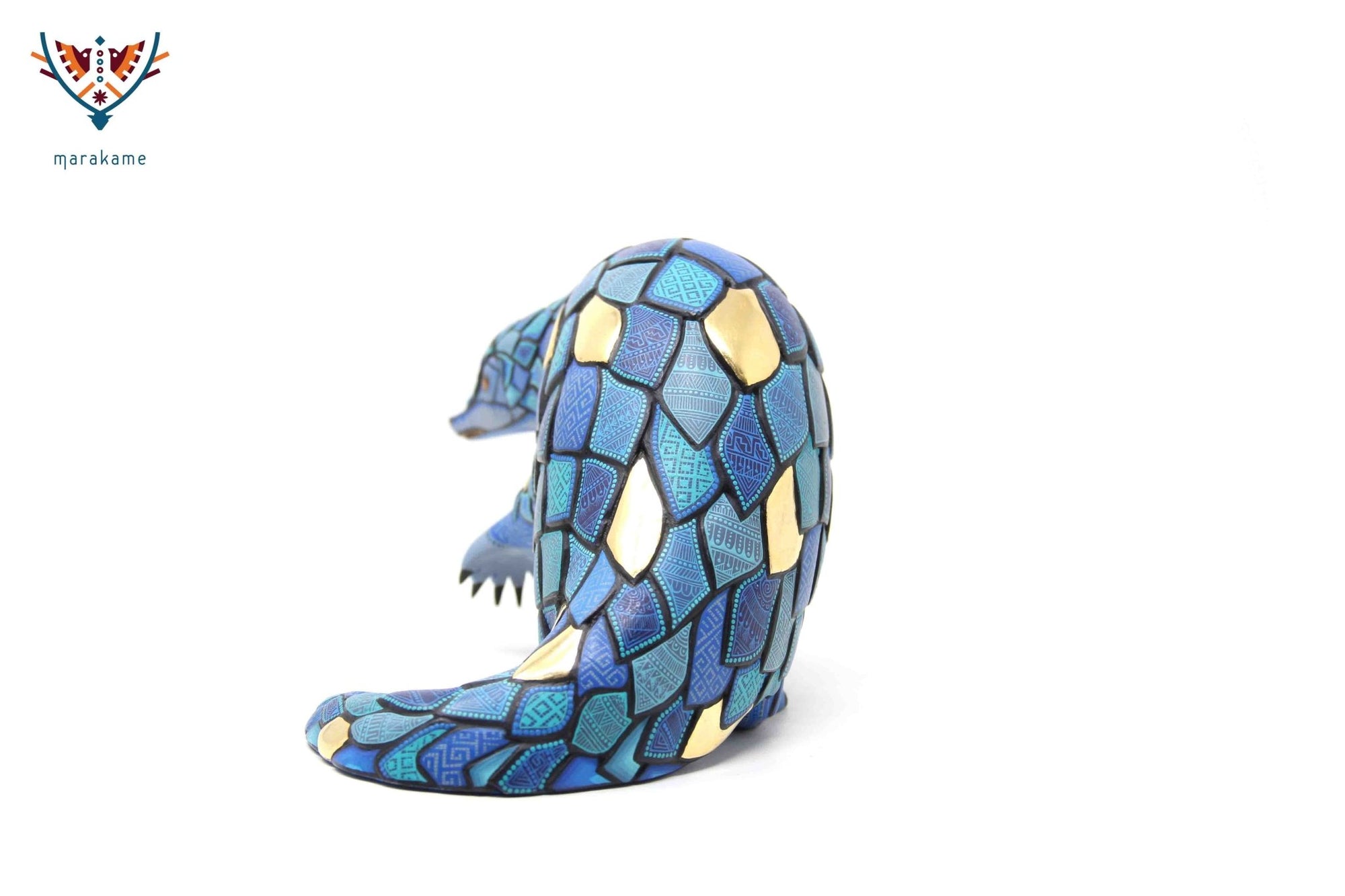Alebrije - Pangolín I - Arte Huichol - Marakame