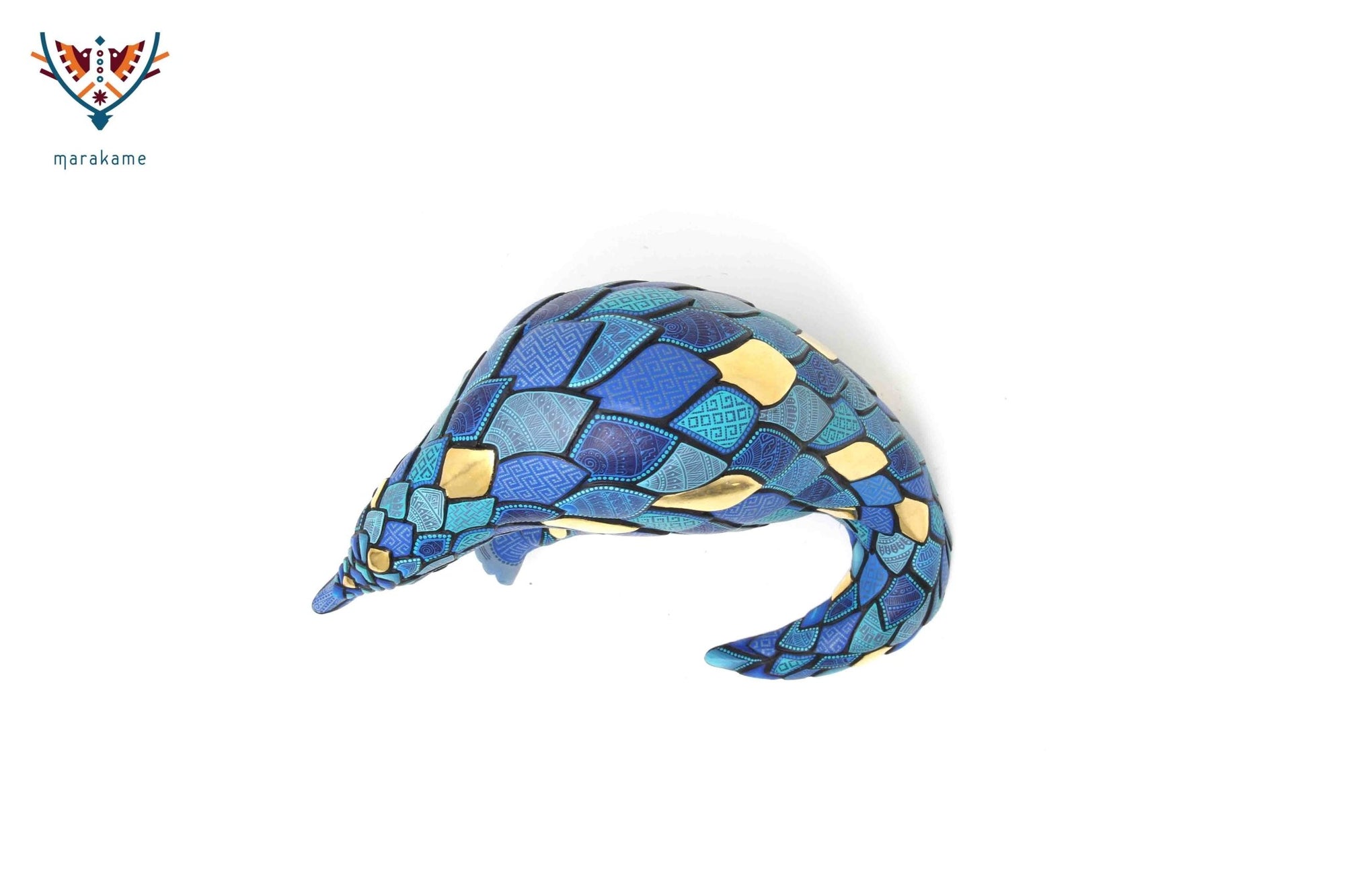 Alebrije - Pangolín I - Arte Huichol - Marakame